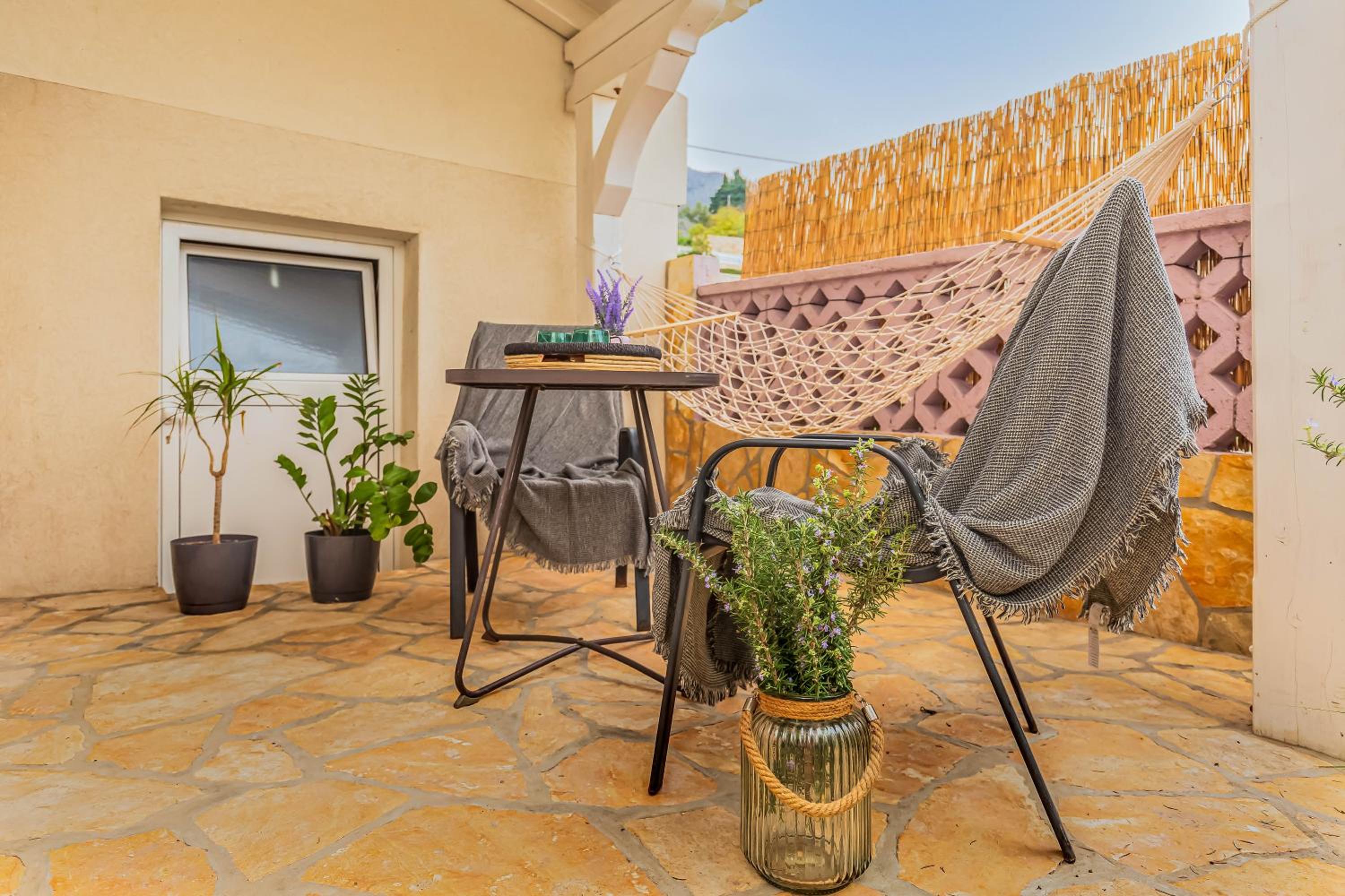 Beachfront apartment