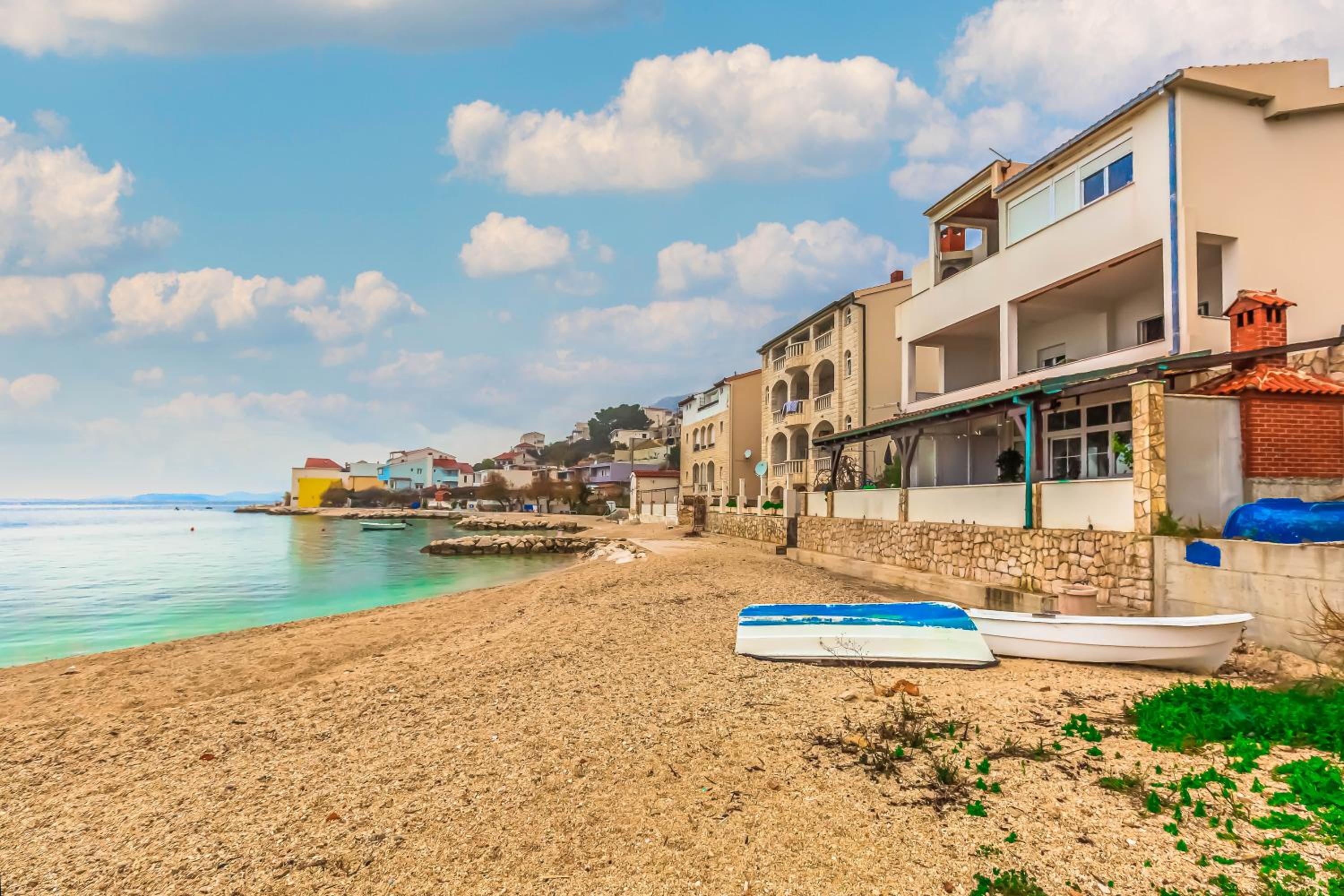 Beachfront apartment