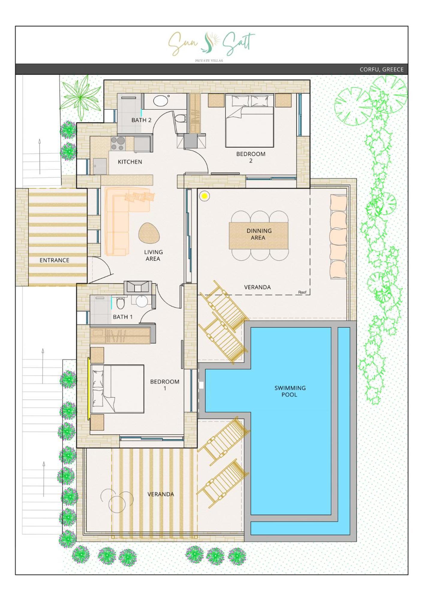 Sun n Salt Private Villas view 3