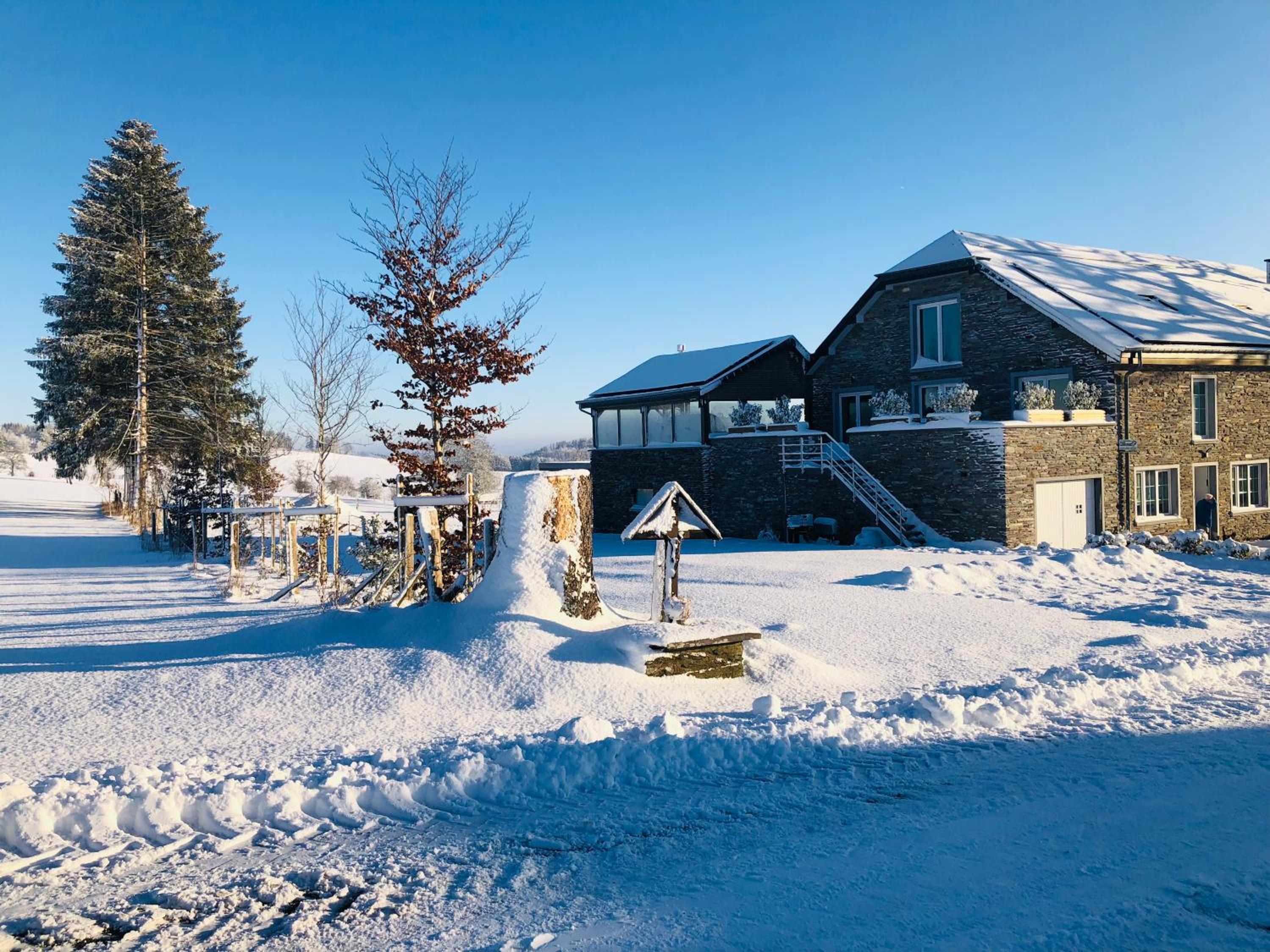 B&B Pegasus II - Chambre familiale de luxe avec sauna privatif et coin repas