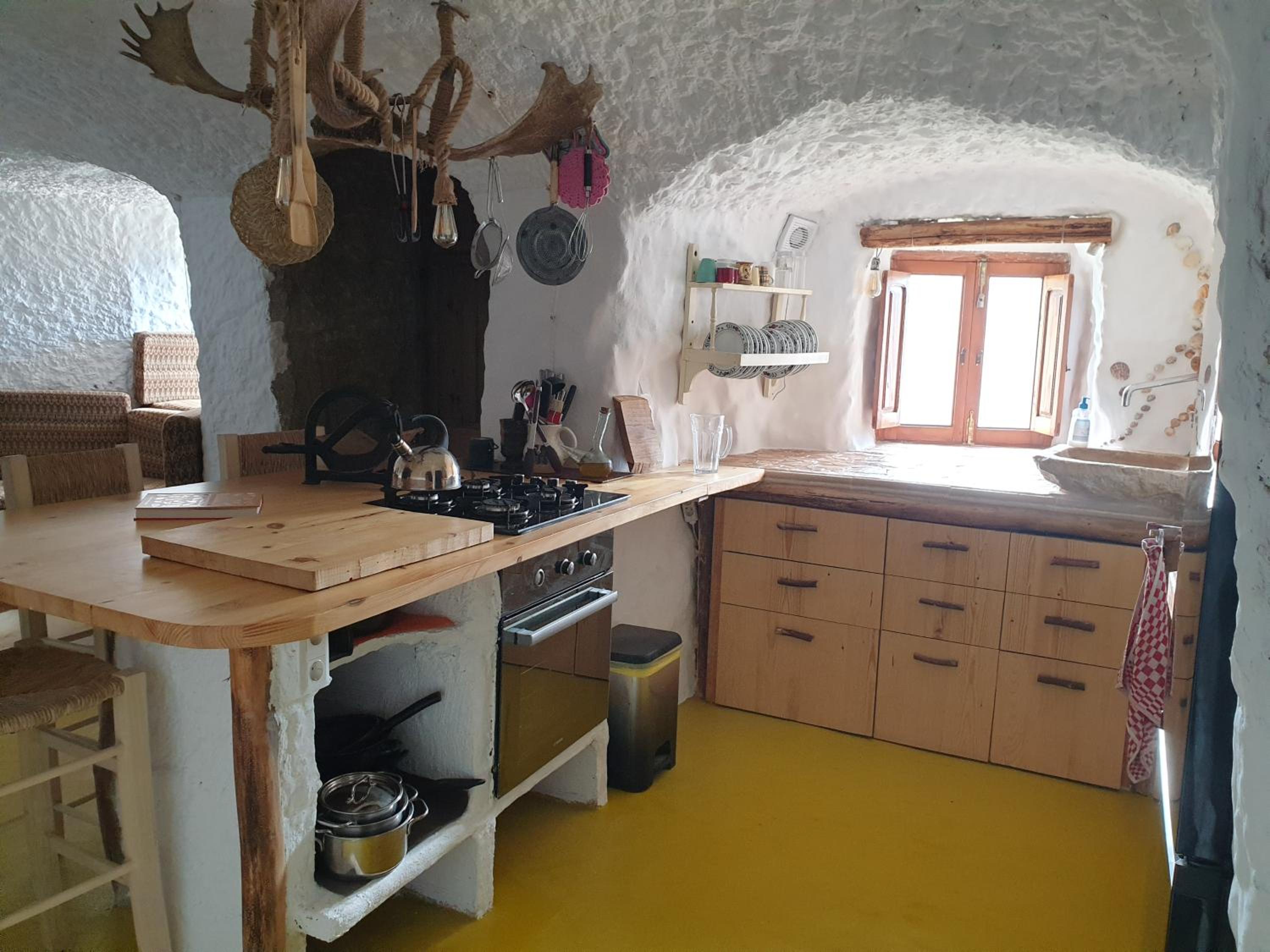 Creatively designed CaveHouse with jacuzzi