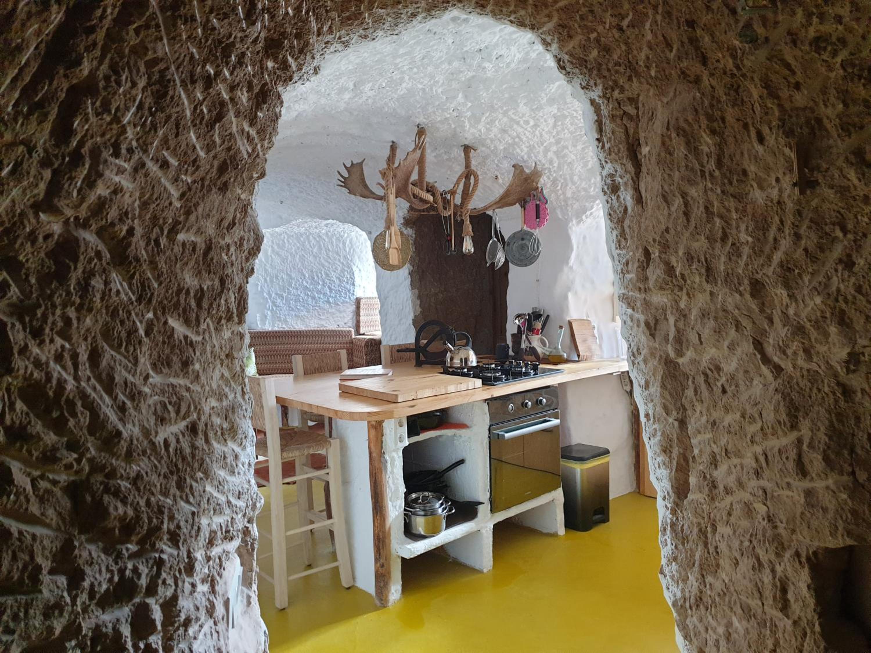 Creatively designed CaveHouse with jacuzzi