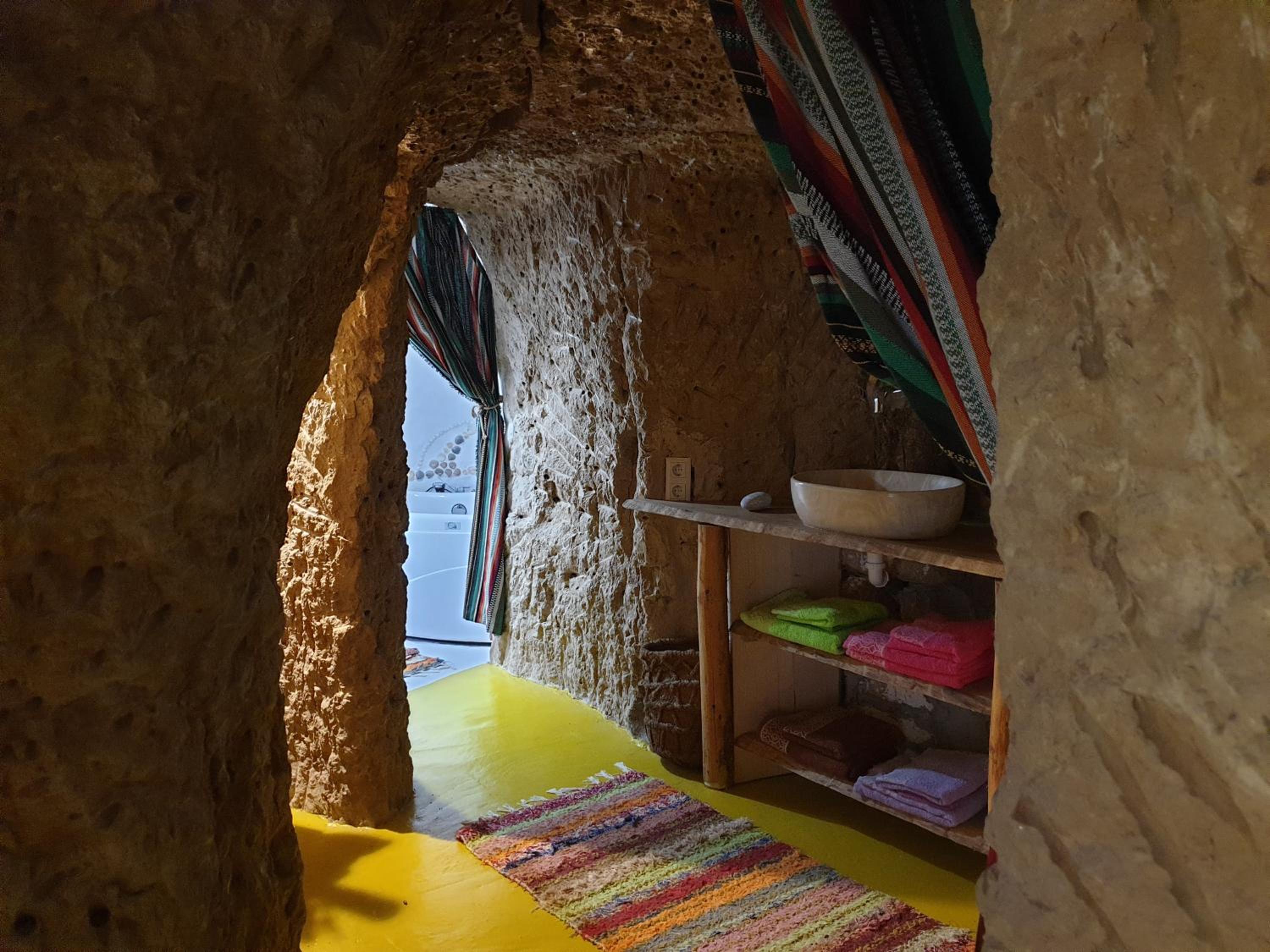 Creatively designed CaveHouse with jacuzzi