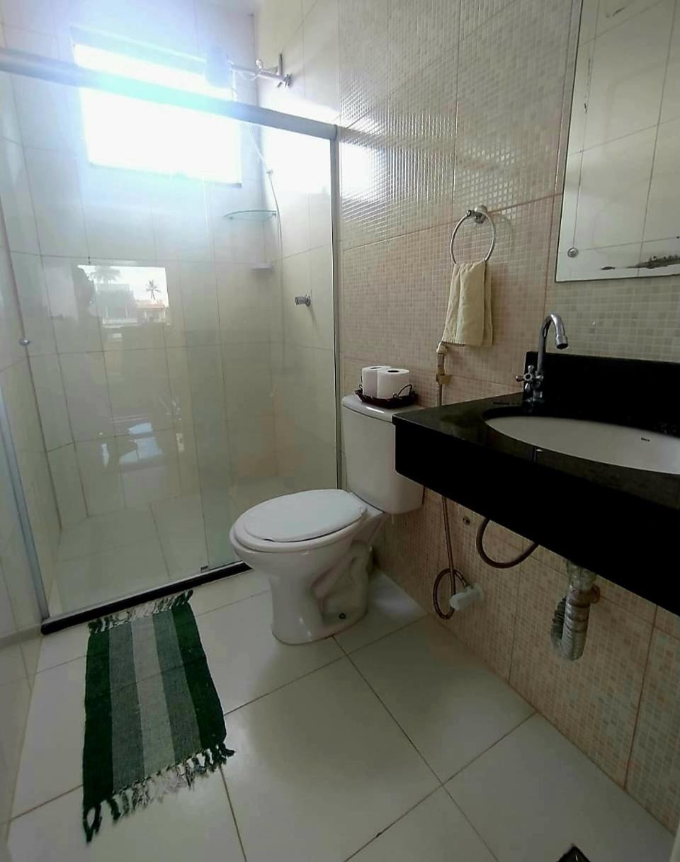 Casa Amarela na Praia de Guaibim-Taquari