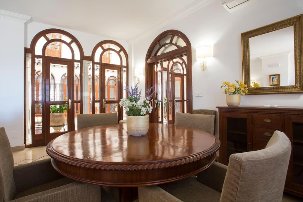 Andalusian villa on the sea and the bay of Malaga