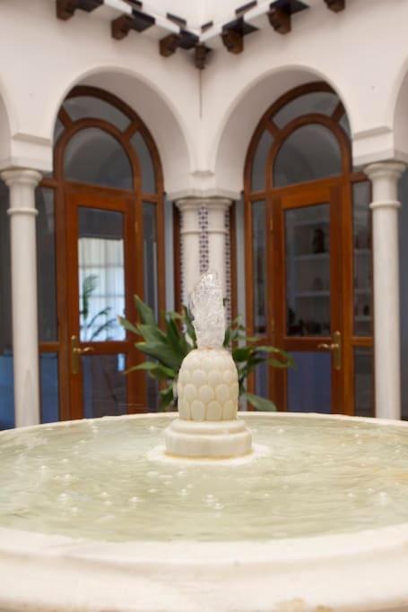 Andalusian villa on the sea and the bay of Malaga