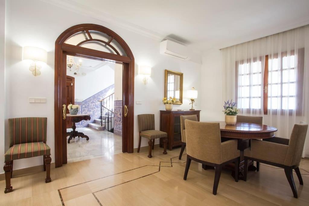 Andalusian villa on the sea and the bay of Malaga