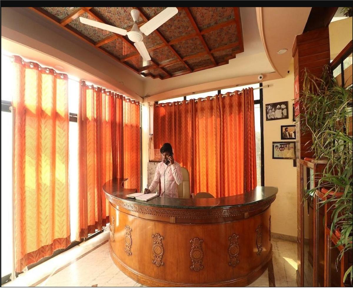 hotel reception