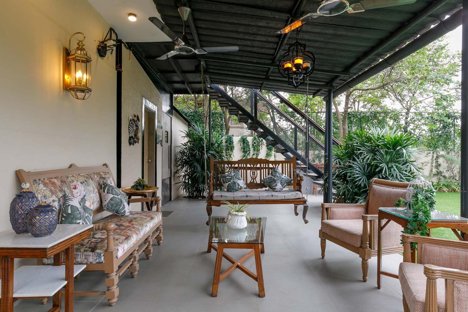 StayVista's Le Sutra Great Escapes - 5BR - Geometrica - Artistic Rooms, Mountain View, Pool, and Gazebo Retreat view 4