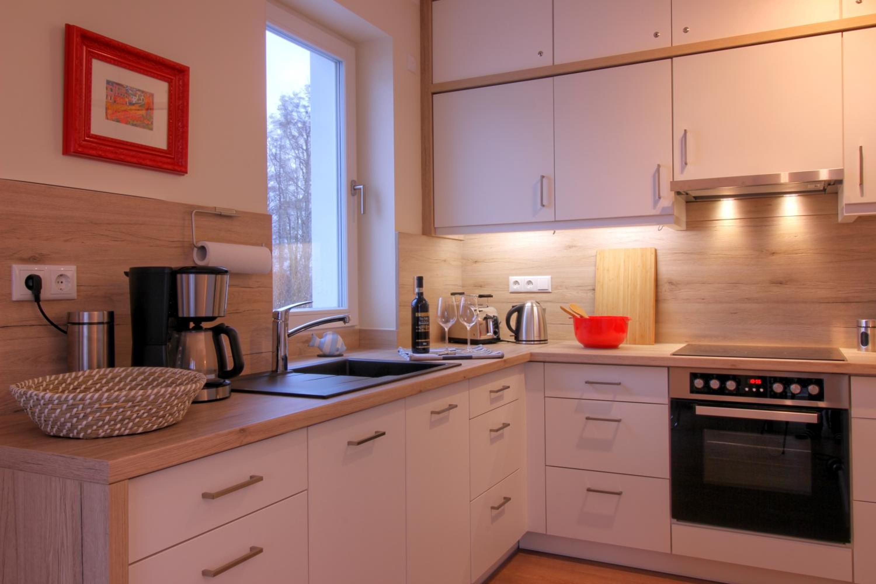 Ferienwohnung Maisonette Abendrot am Plauer See