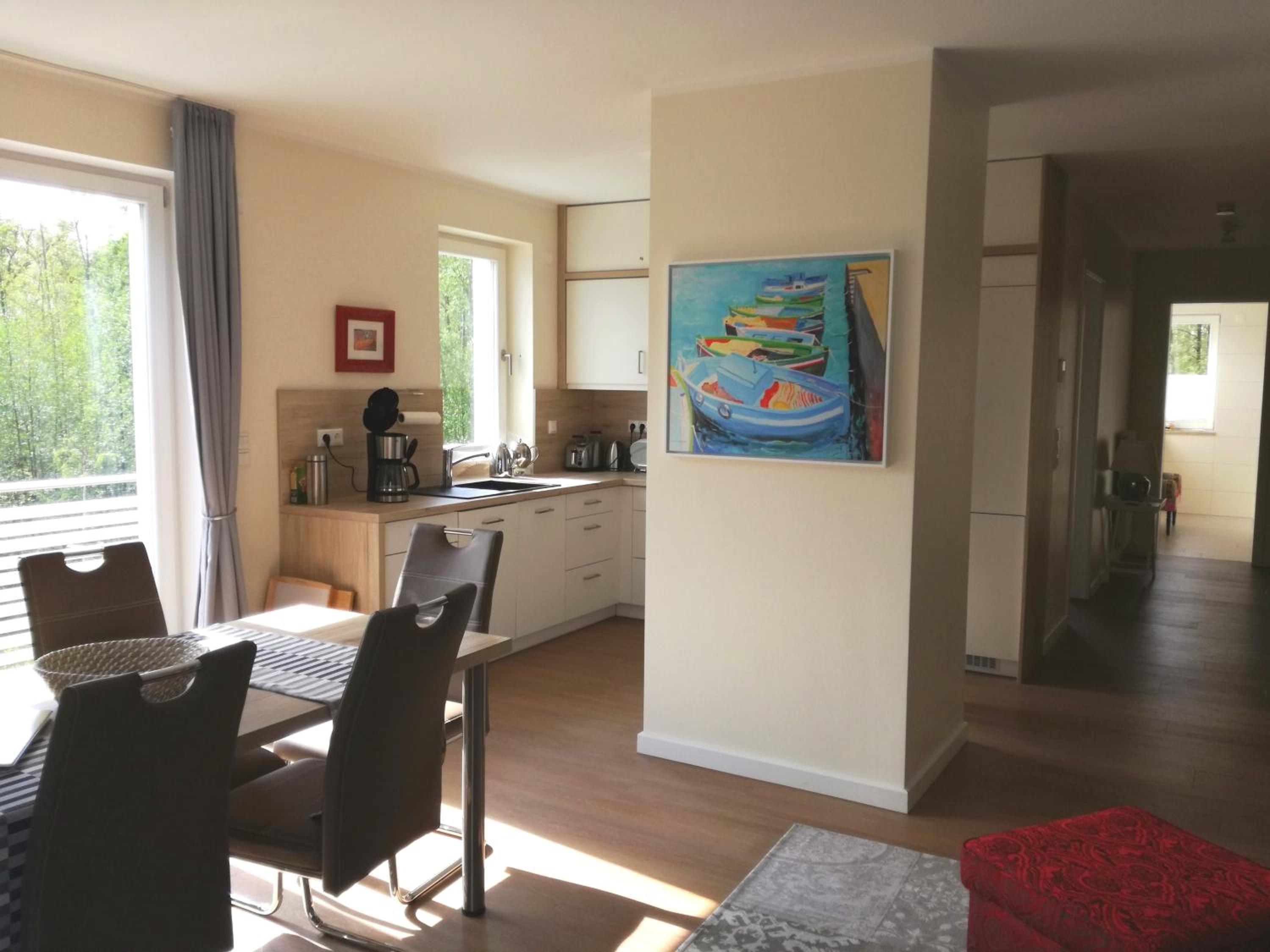 Ferienwohnung Maisonette Abendrot am Plauer See