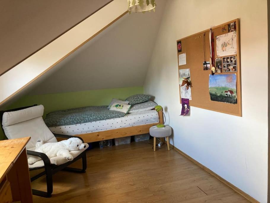 Spacious villa with an outdoor pool in Černošice