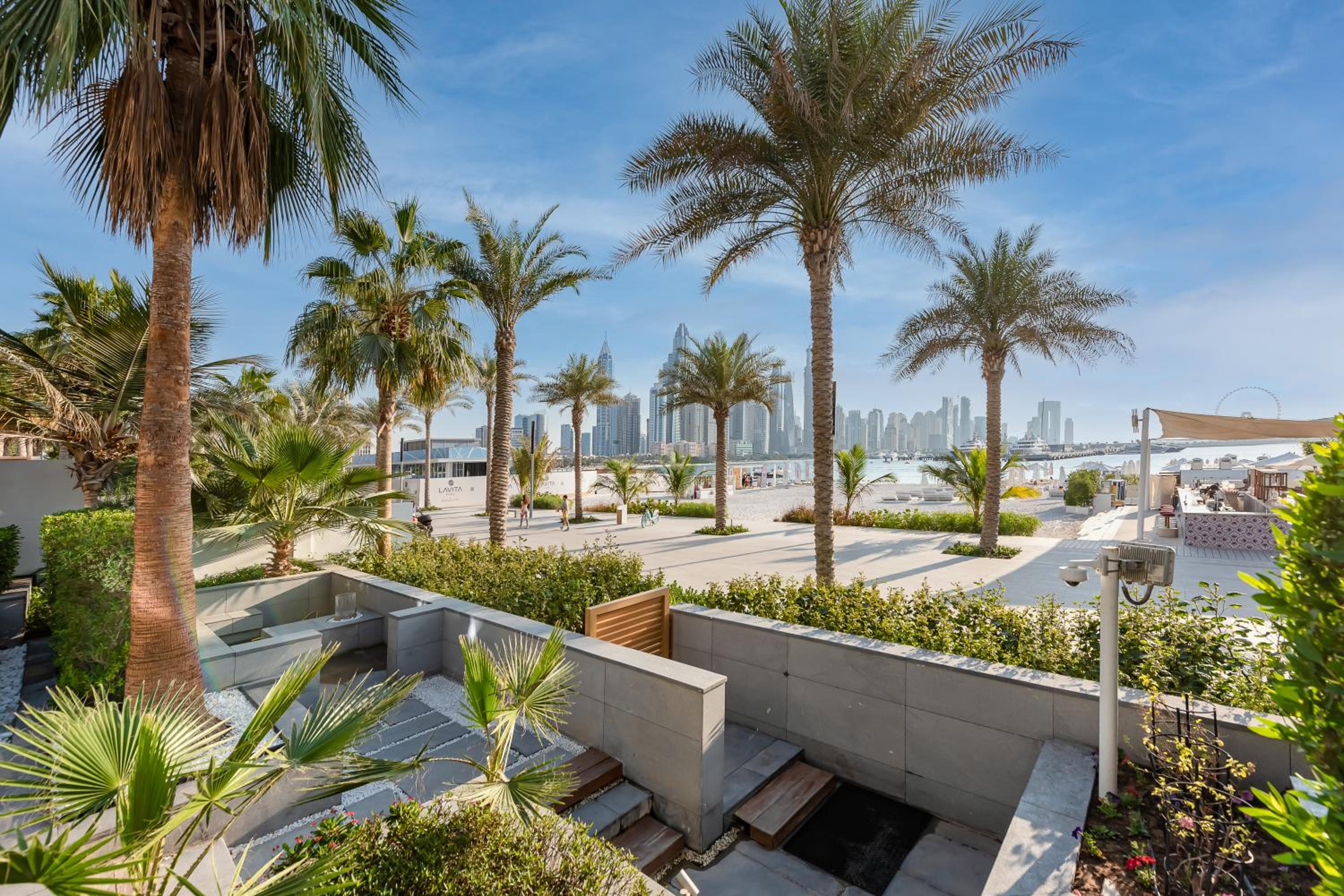 Five Palm Luxury Beach Villa with Private Pool, Panoramic Views, and Jacuzzi