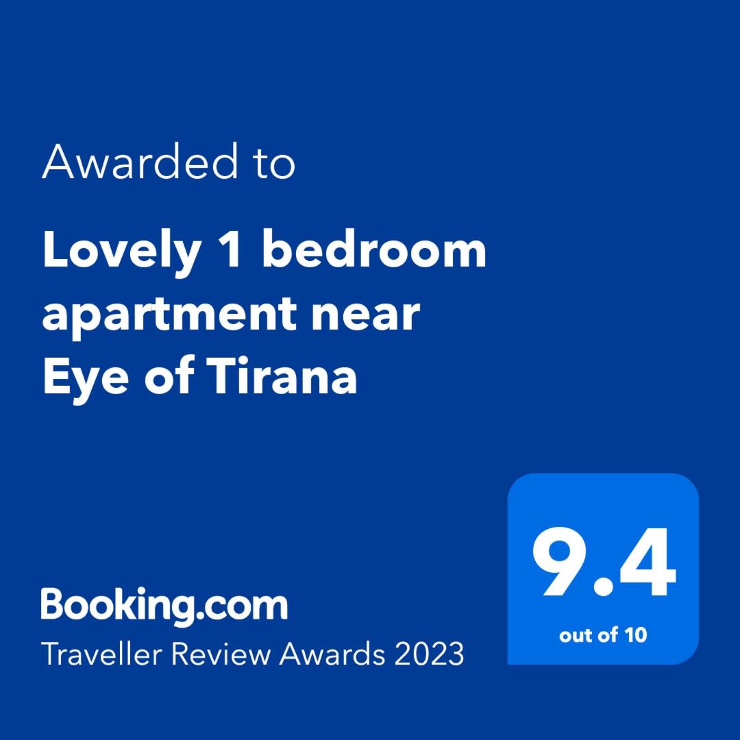 Lovely 1 bedroom apartment near Eye of Tirana
