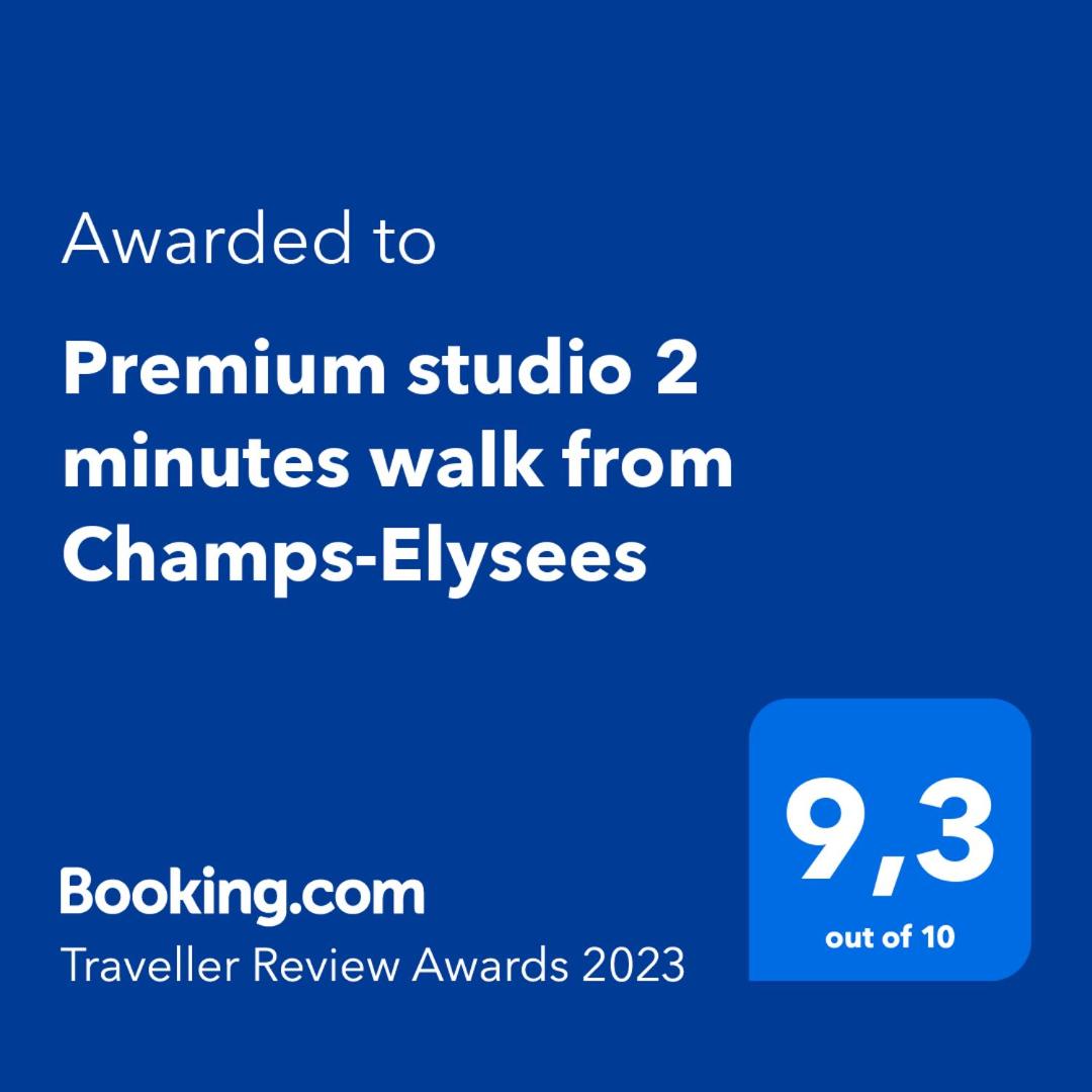 Premium studio 2 minutes walk from Champs-Elysees