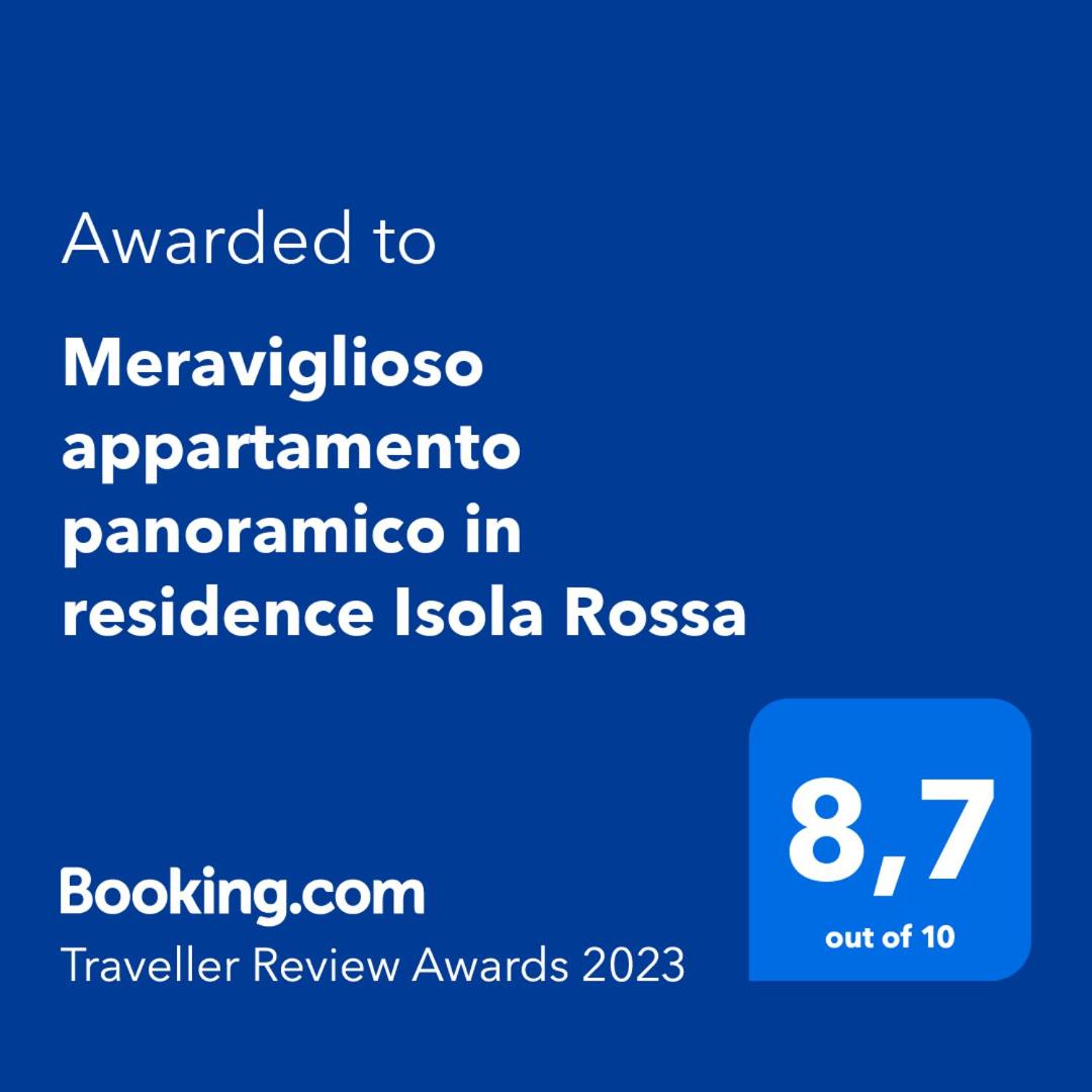 Meraviglioso appartamento panoramico in residence Isola Rossa