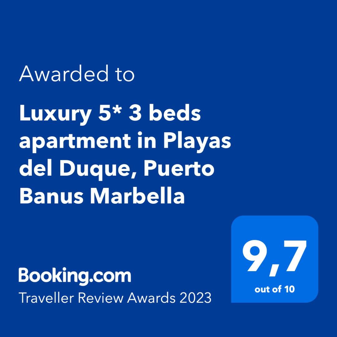 Luxury 5* 3 beds apartment in Playas del Duque, Puerto Banus Marbella photo 3