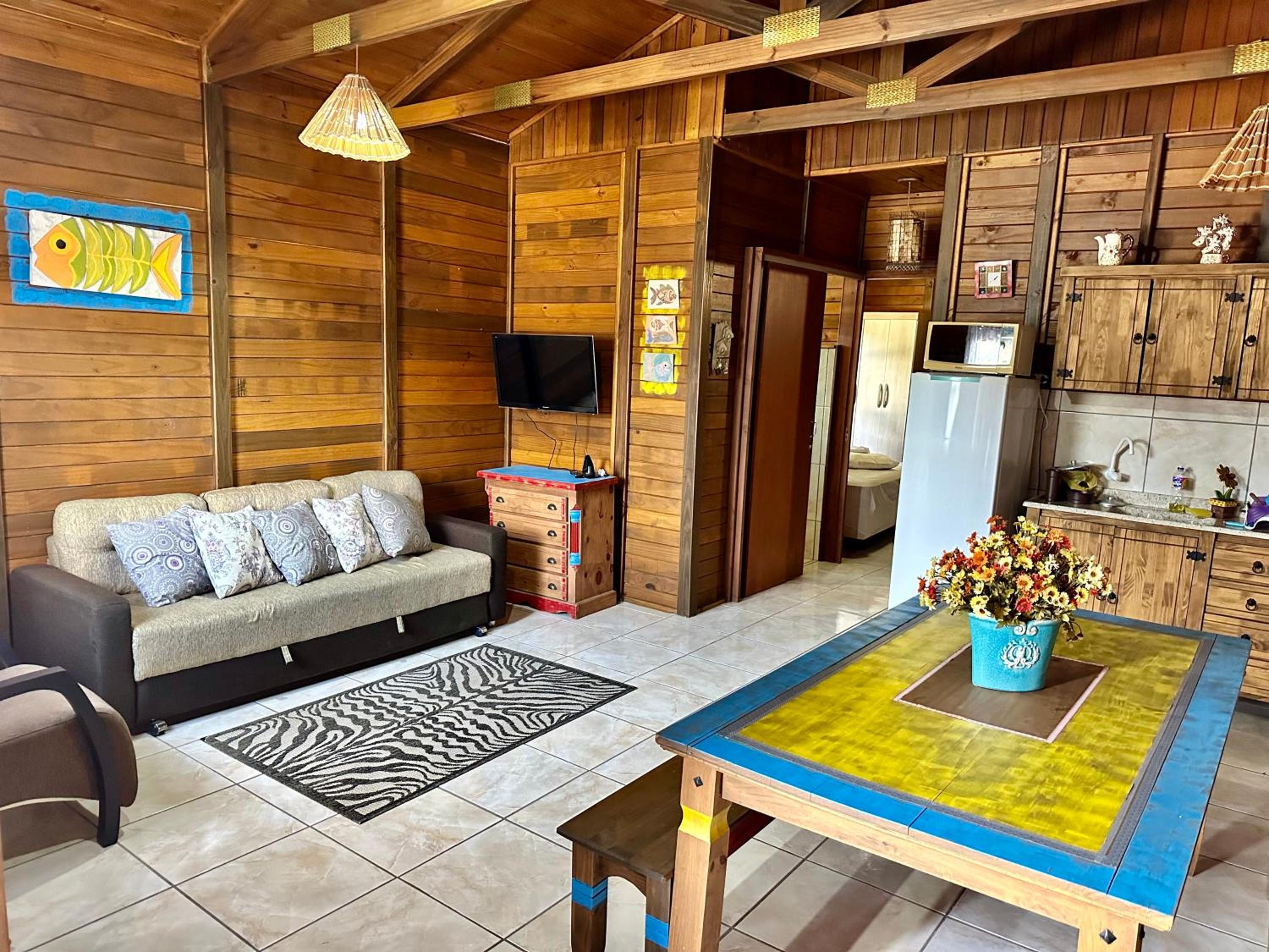 Cabana com piscina - 5 min a pé da praia - Porto Belo