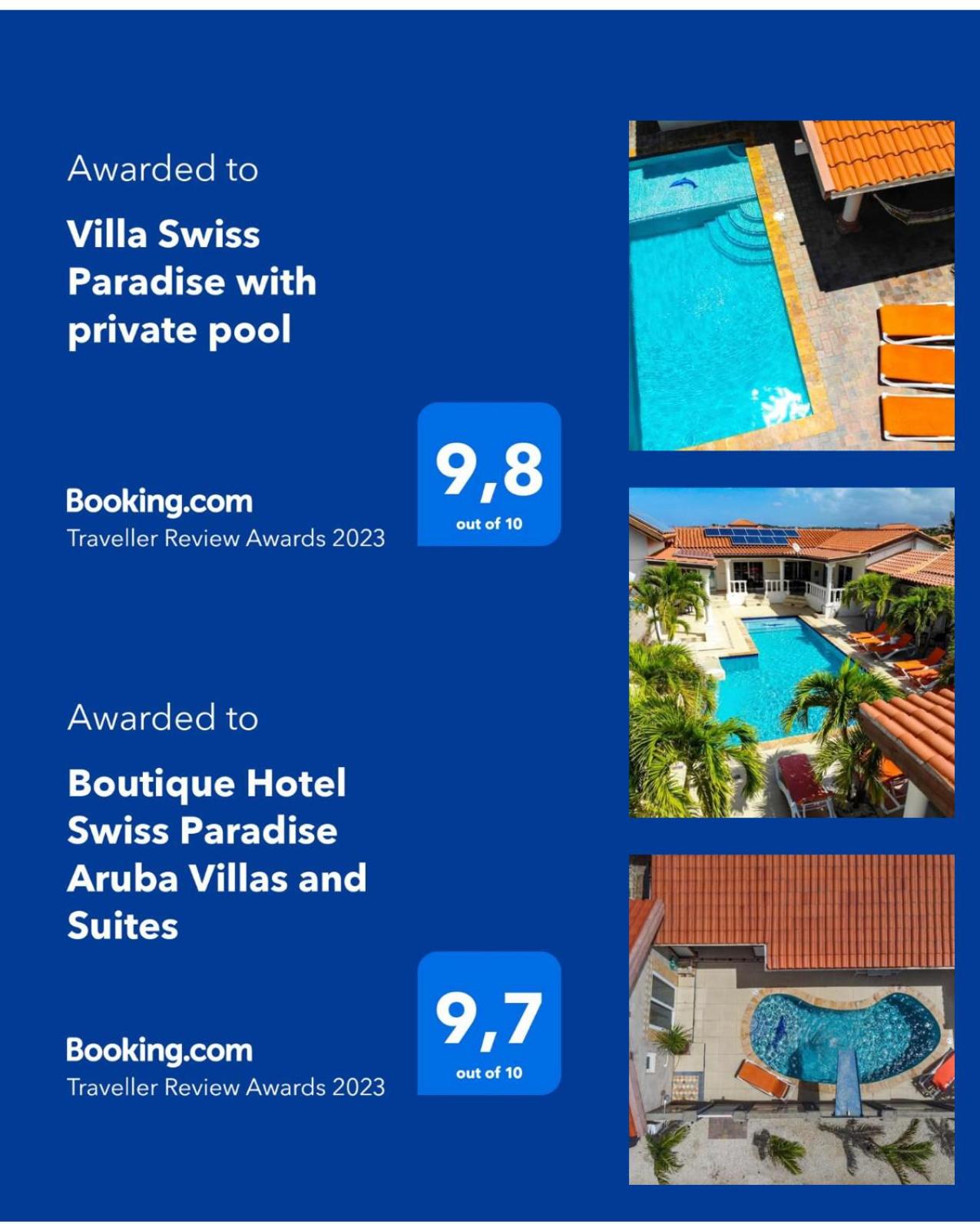 Villa Swiss Paradise with private pool