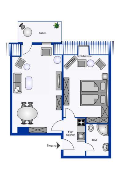 Nordland Appartements - Wohnung Samsö