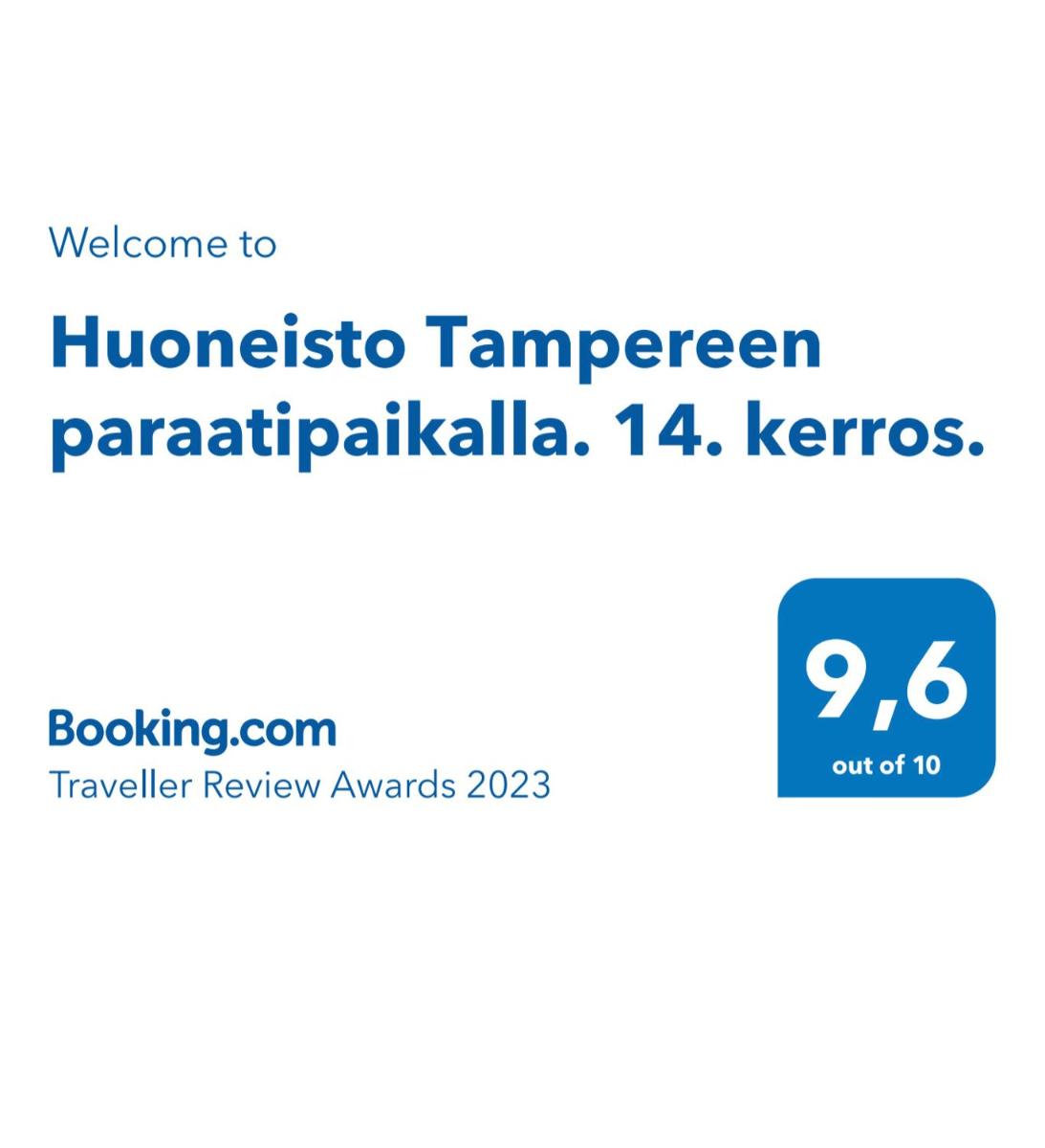 Huoneisto Tampereen paraatipaikalla. 14. kerros. view 3