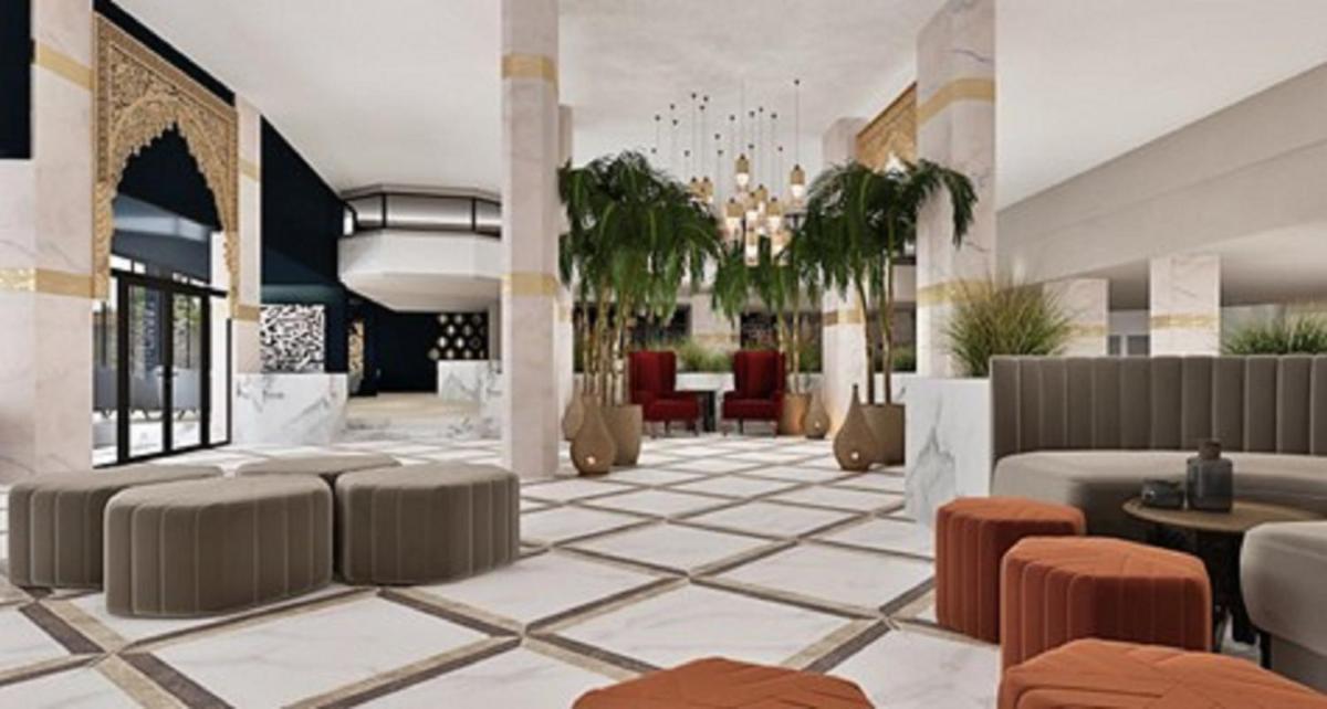 hotel reception