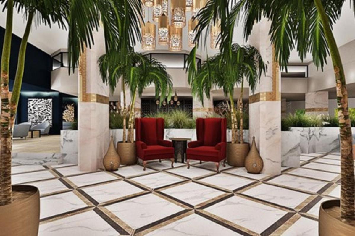 hotel reception