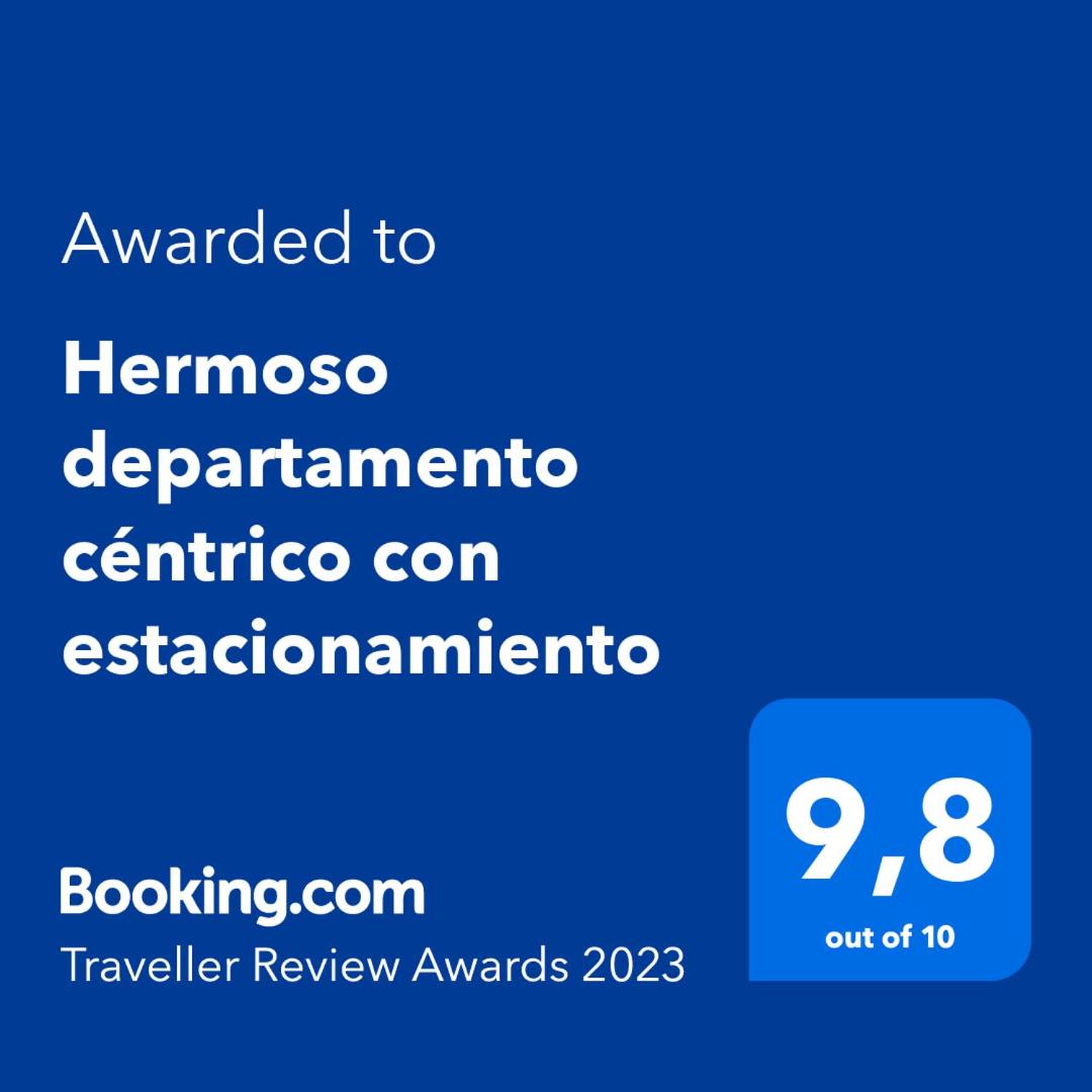 Hermoso departamento céntrico con estacionamiento