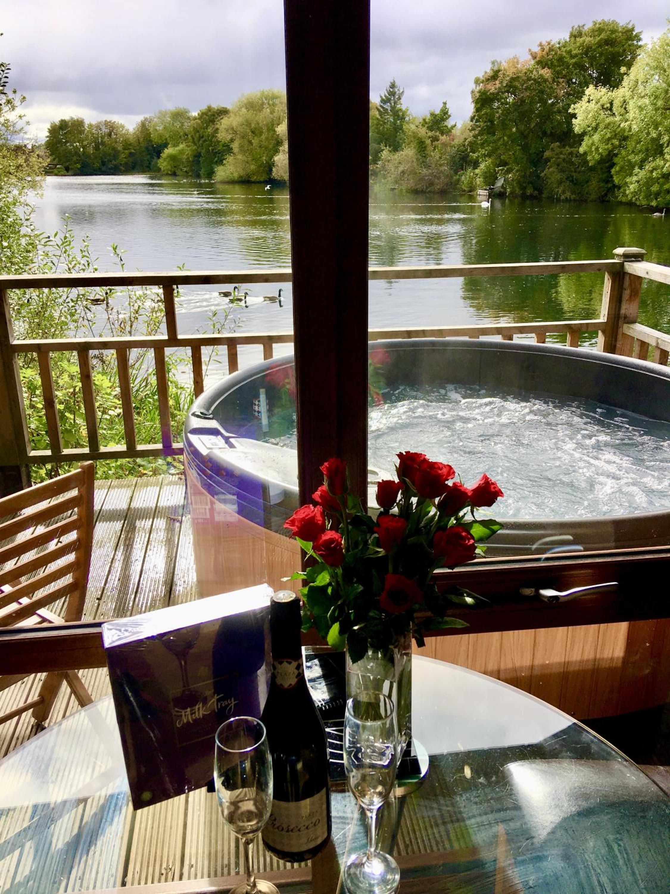 Holly Lodge 12 Hot Tub view 3