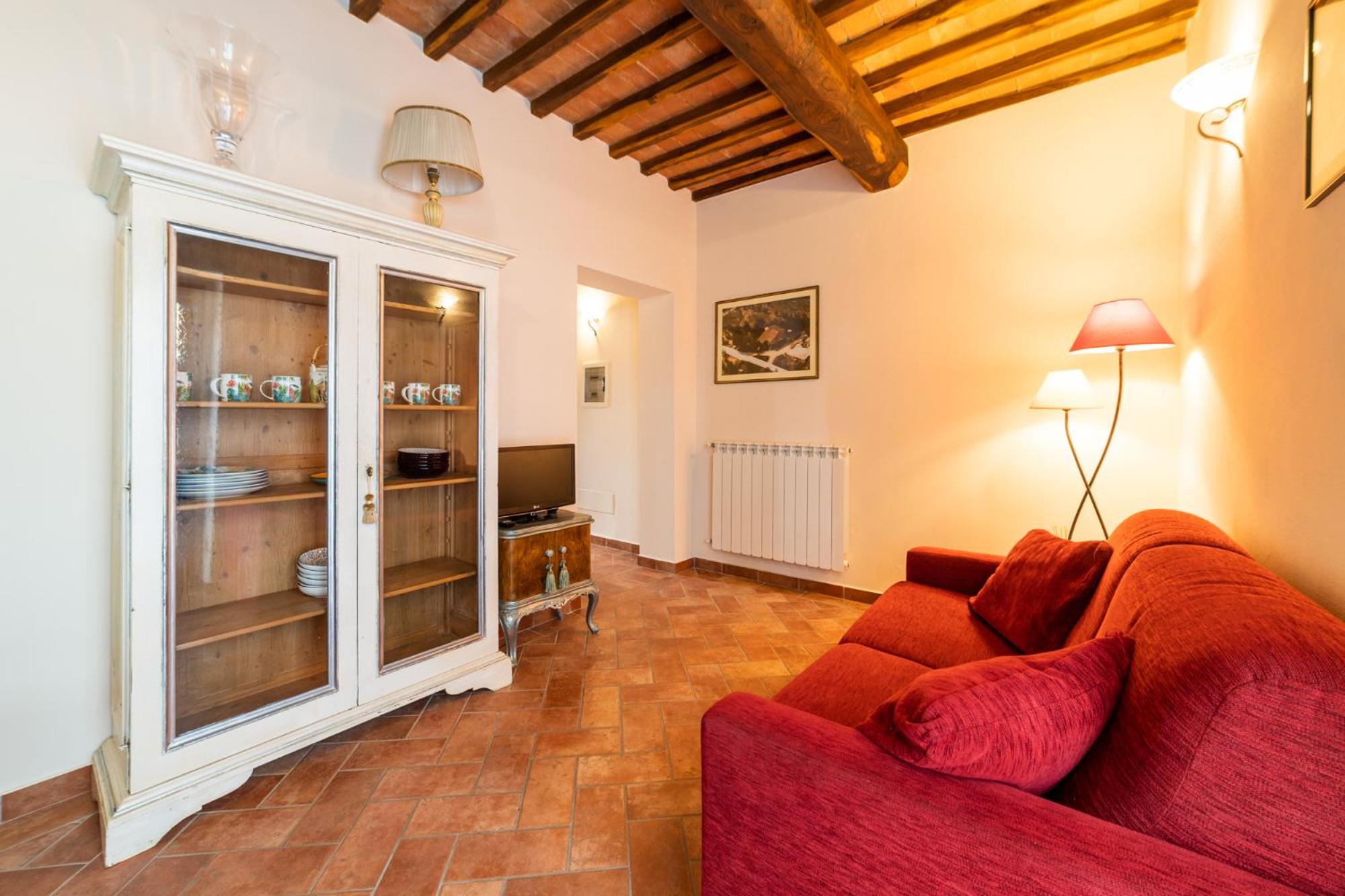 Podere Vergianoni con piscina e vista mozzafiato