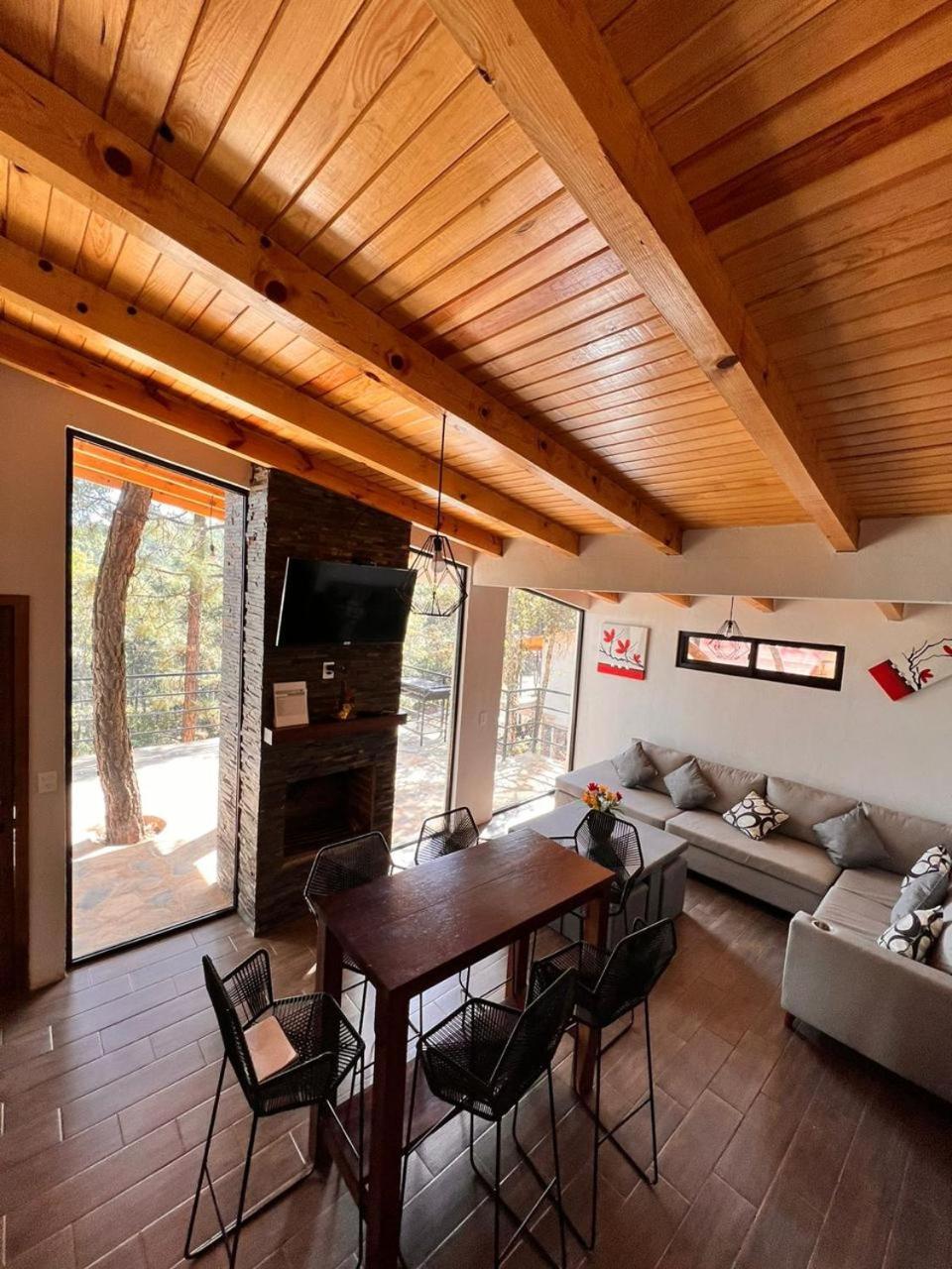 Cabaña "Alexa", en el corazón del bosque de Mazamitla