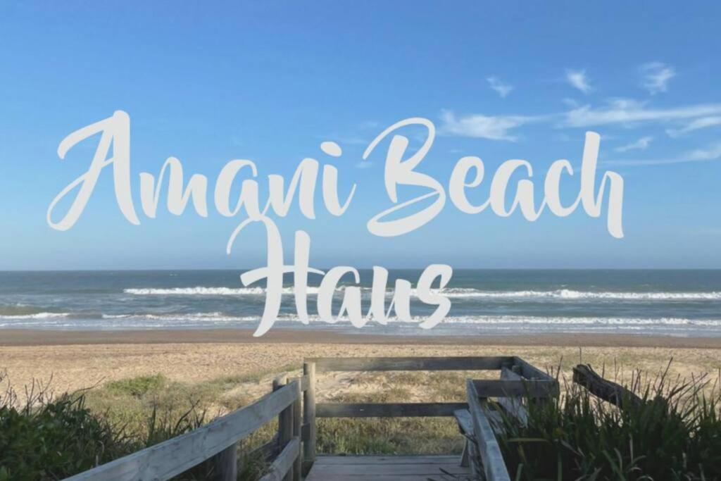 Amani Beach Haus, on the beach
