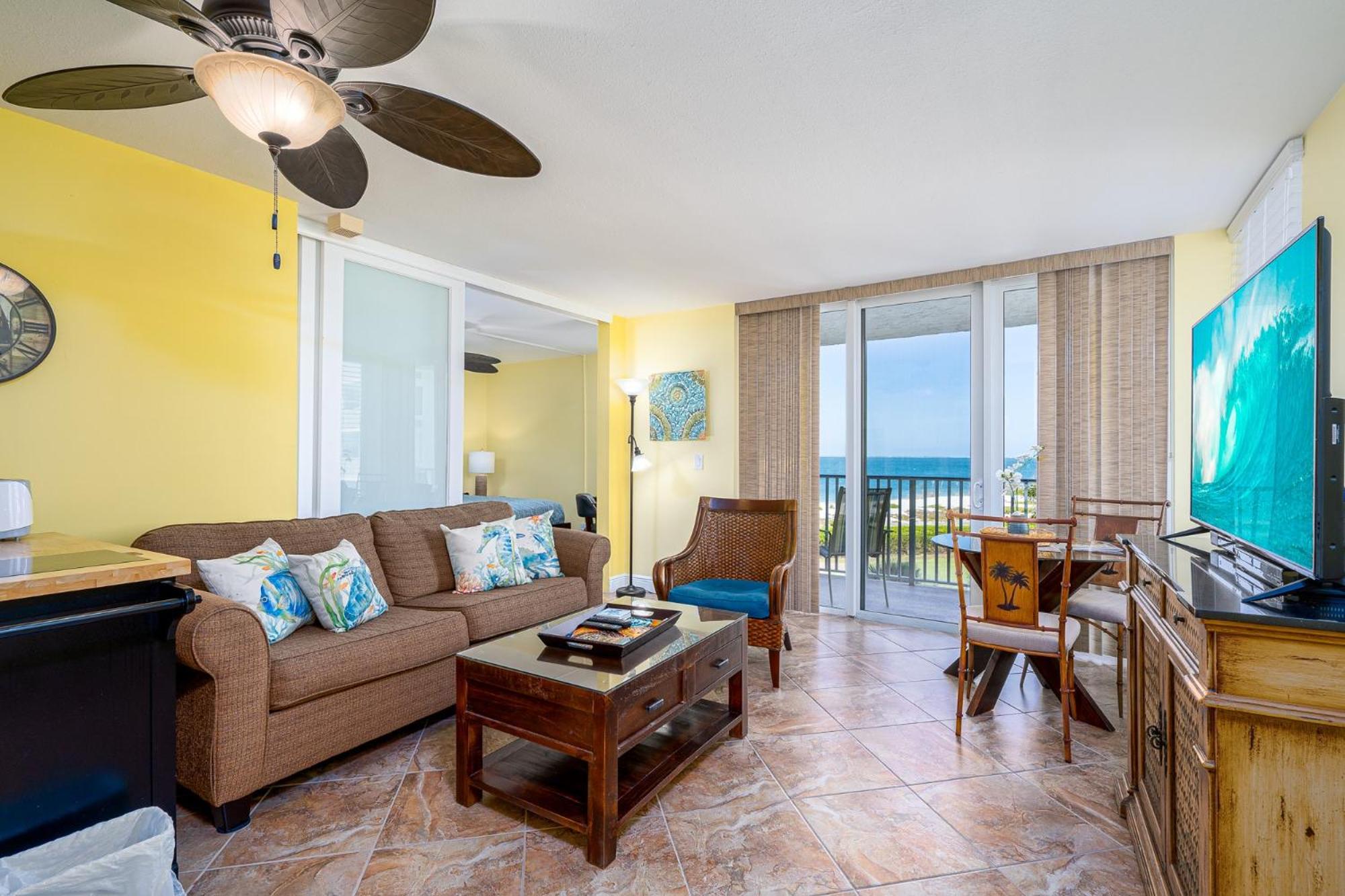 Updated Gulf Front Condo on the South End of Fort Myers Beach! condo