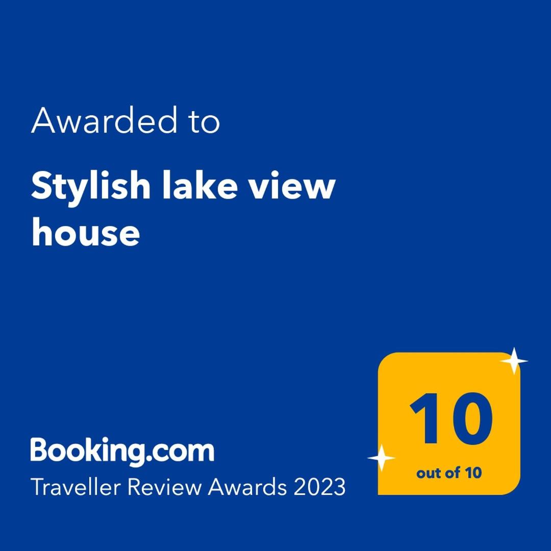 Stylish lake view house view 4