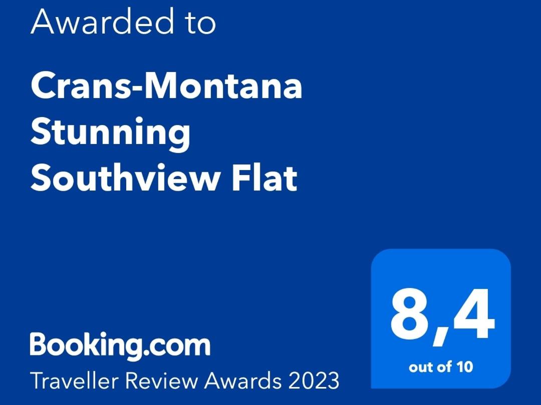 Crans-Montana Stunning Southview Flat view 2