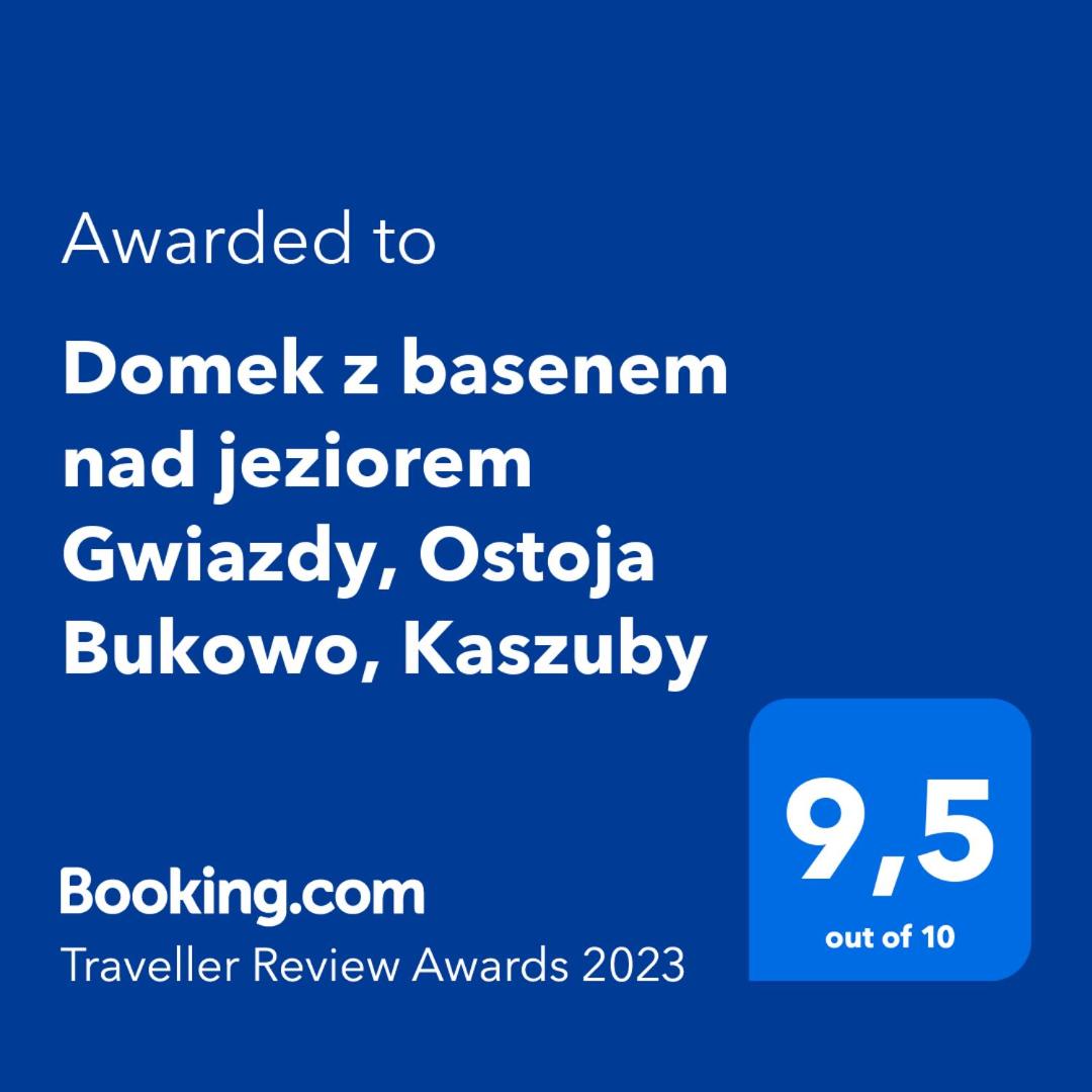 Domek z basenem nad jeziorem Gwiazdy, Ostoja Bukowo, Kaszuby view 2
