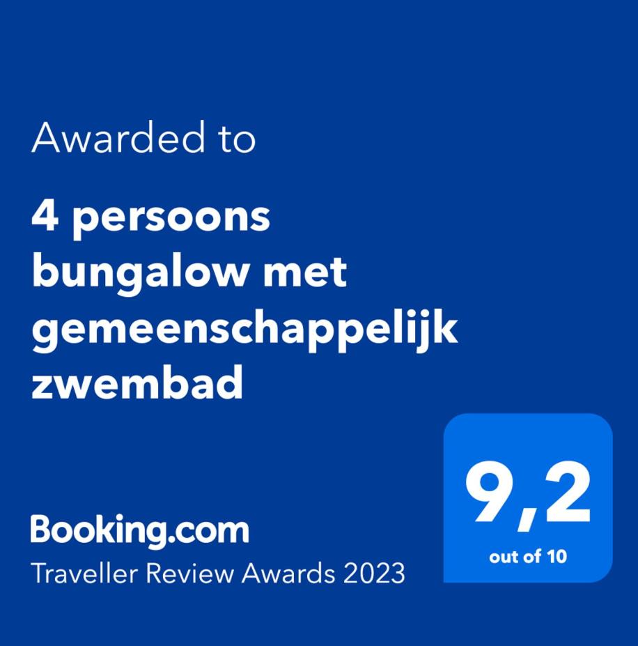 4 persoons bungalow met gemeenschappelijk zwembad view 2
