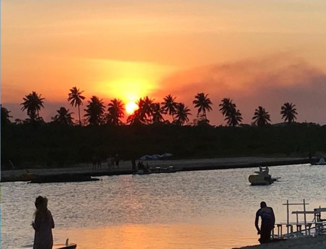 Apt com vista pro mar em Maracaipe