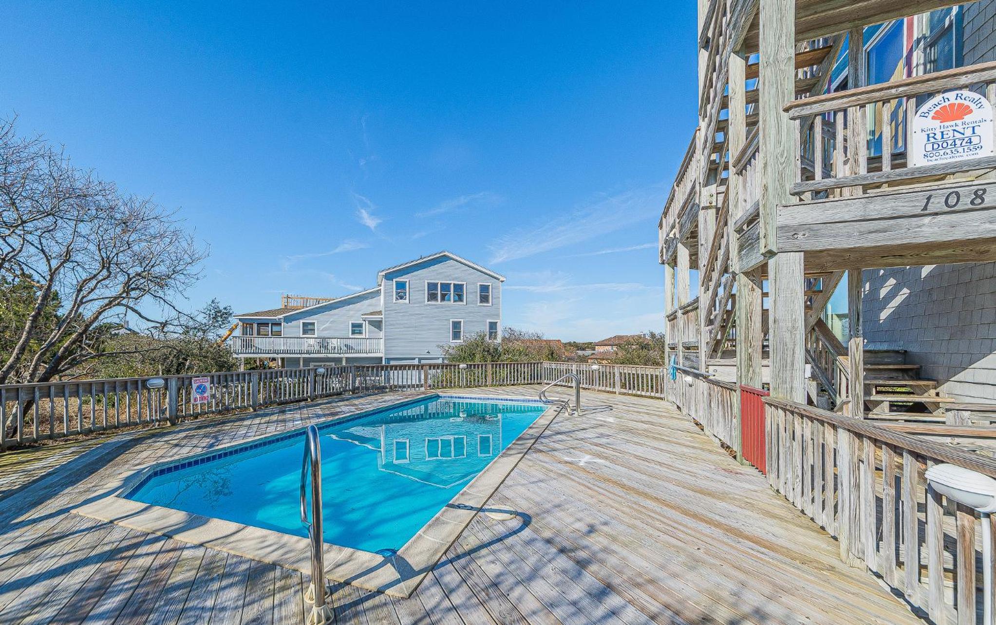 Banana Republic - Duck, Carolina Dunes, 200 Yds to Beach, Pool, Hot Tub, Ocean View