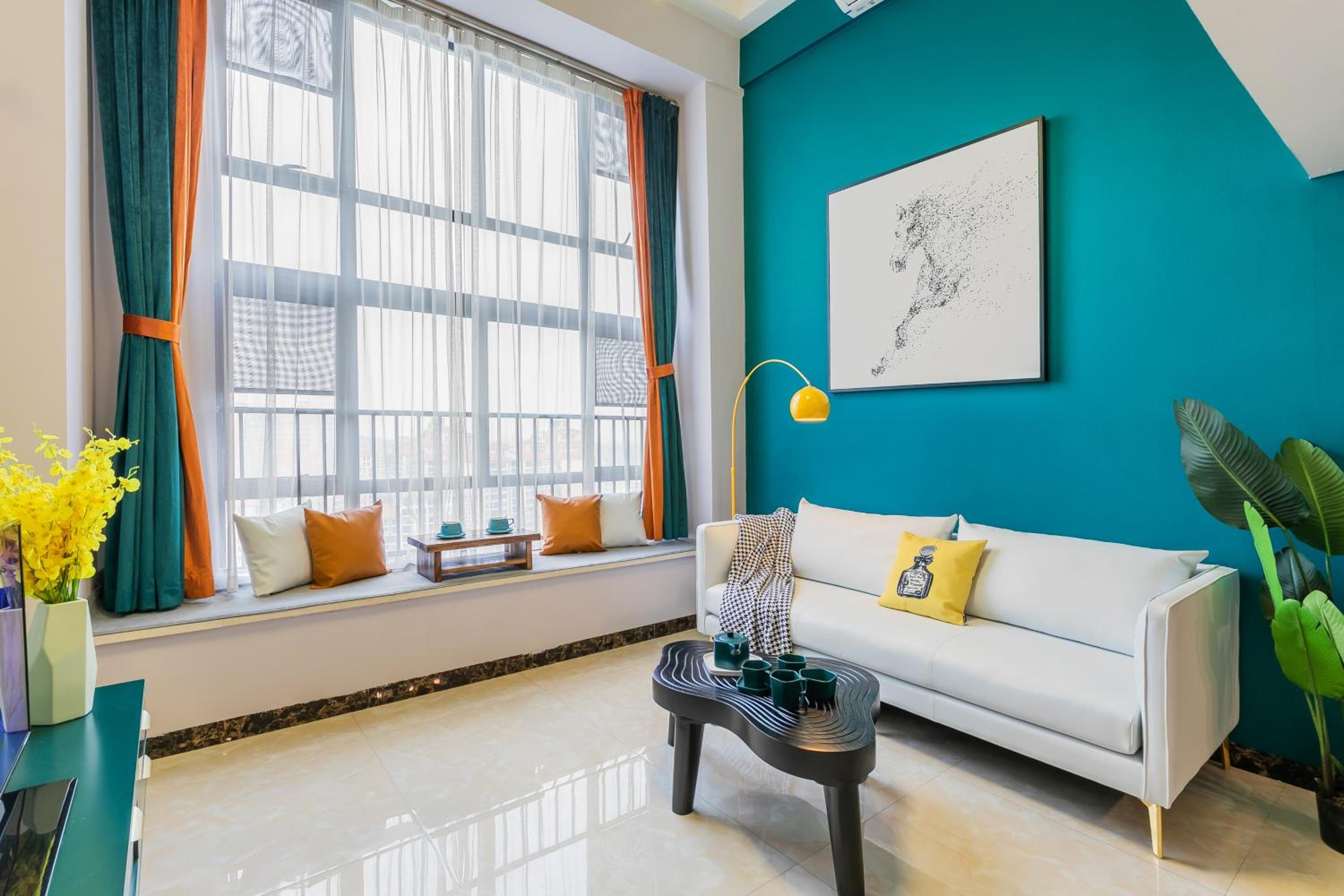 Lavendar Duplex Apartment