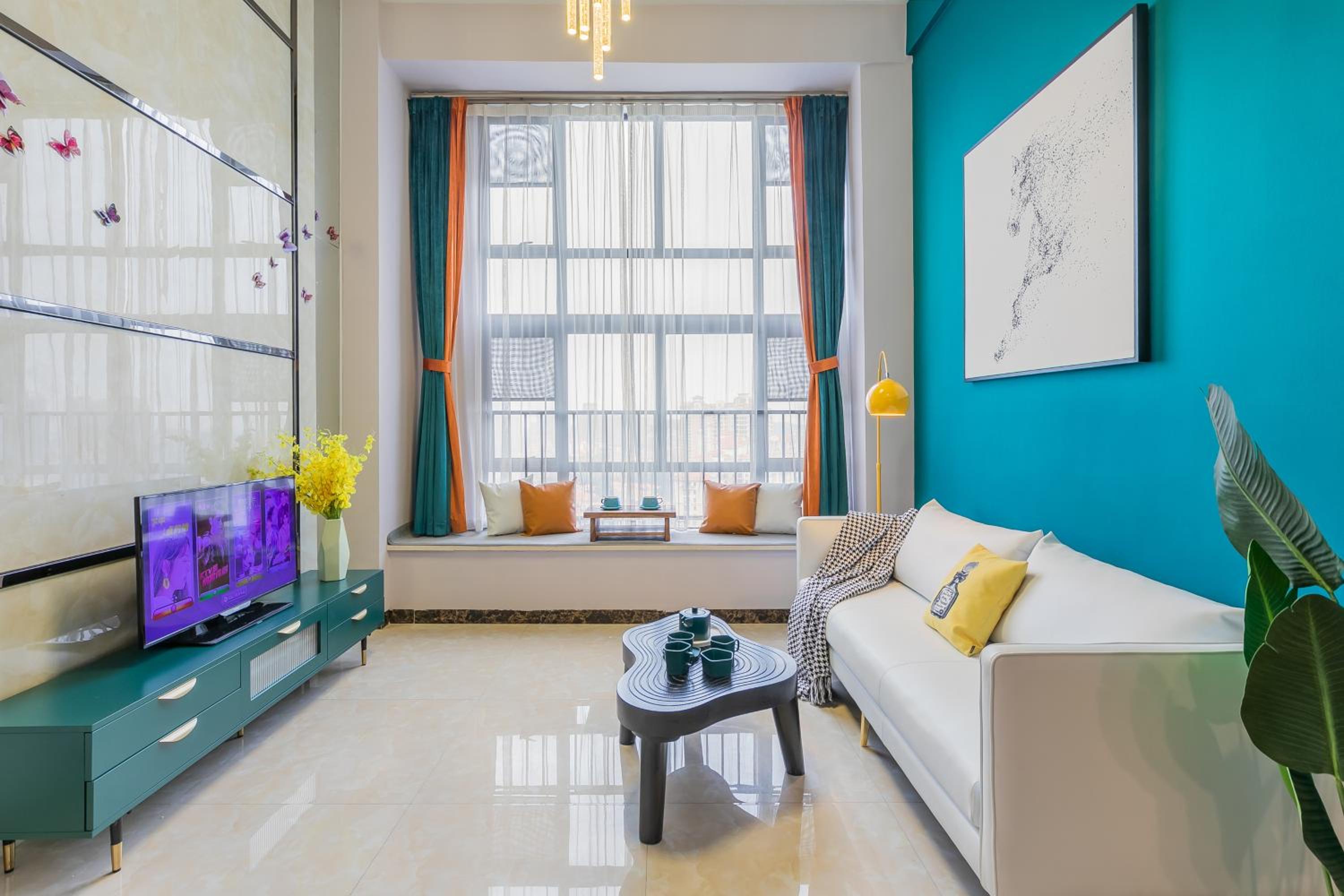 Lavendar Duplex Apartment