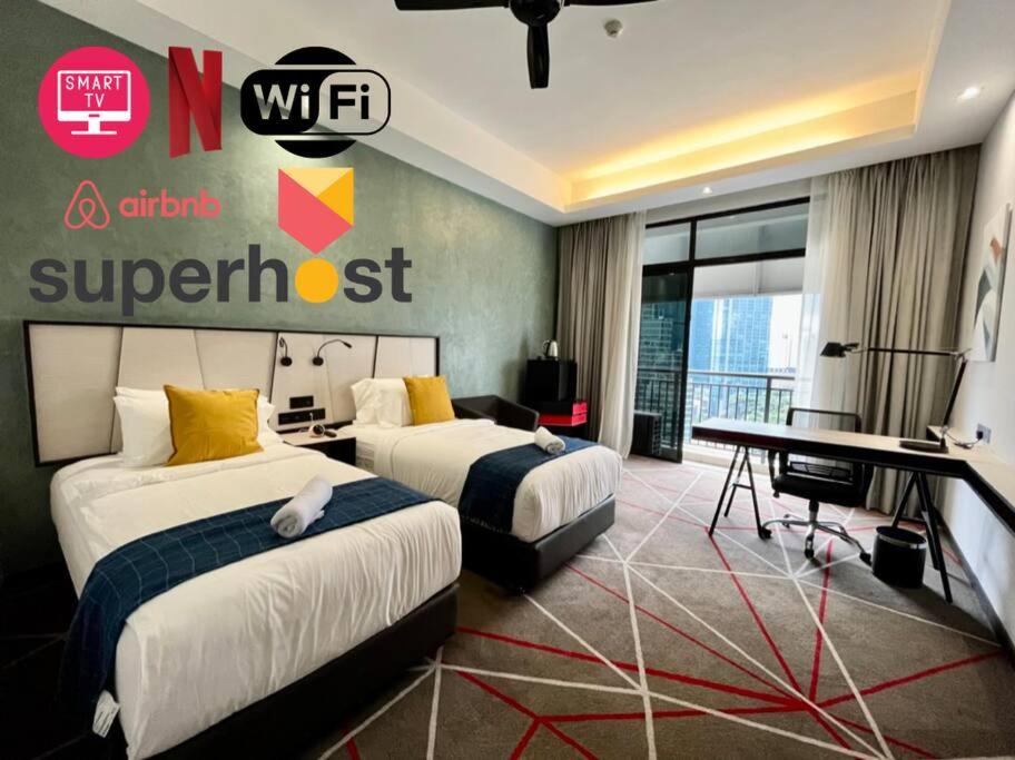 M101 Dang Wangi Quadruple & Twin Room KL City By Liv'in
