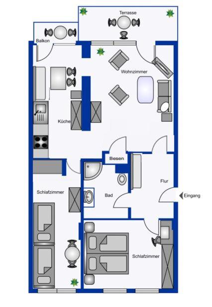 Nordland Appartements - Wohnung Seeland
