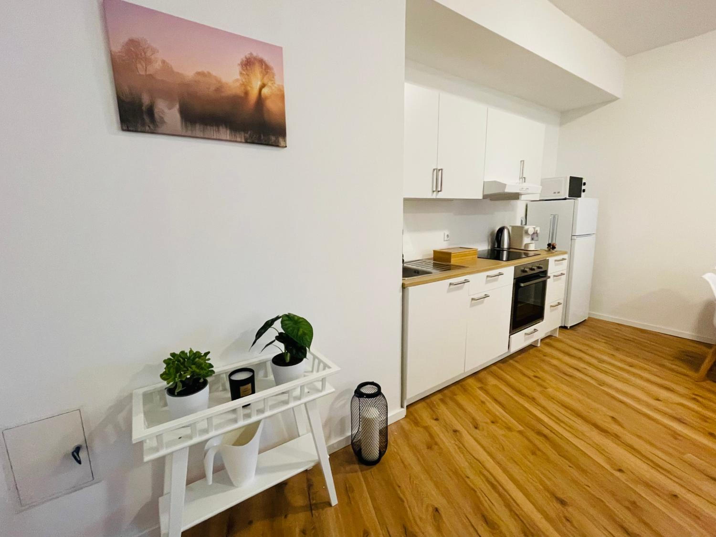 schönes Apartment - Netflix-Nespresso