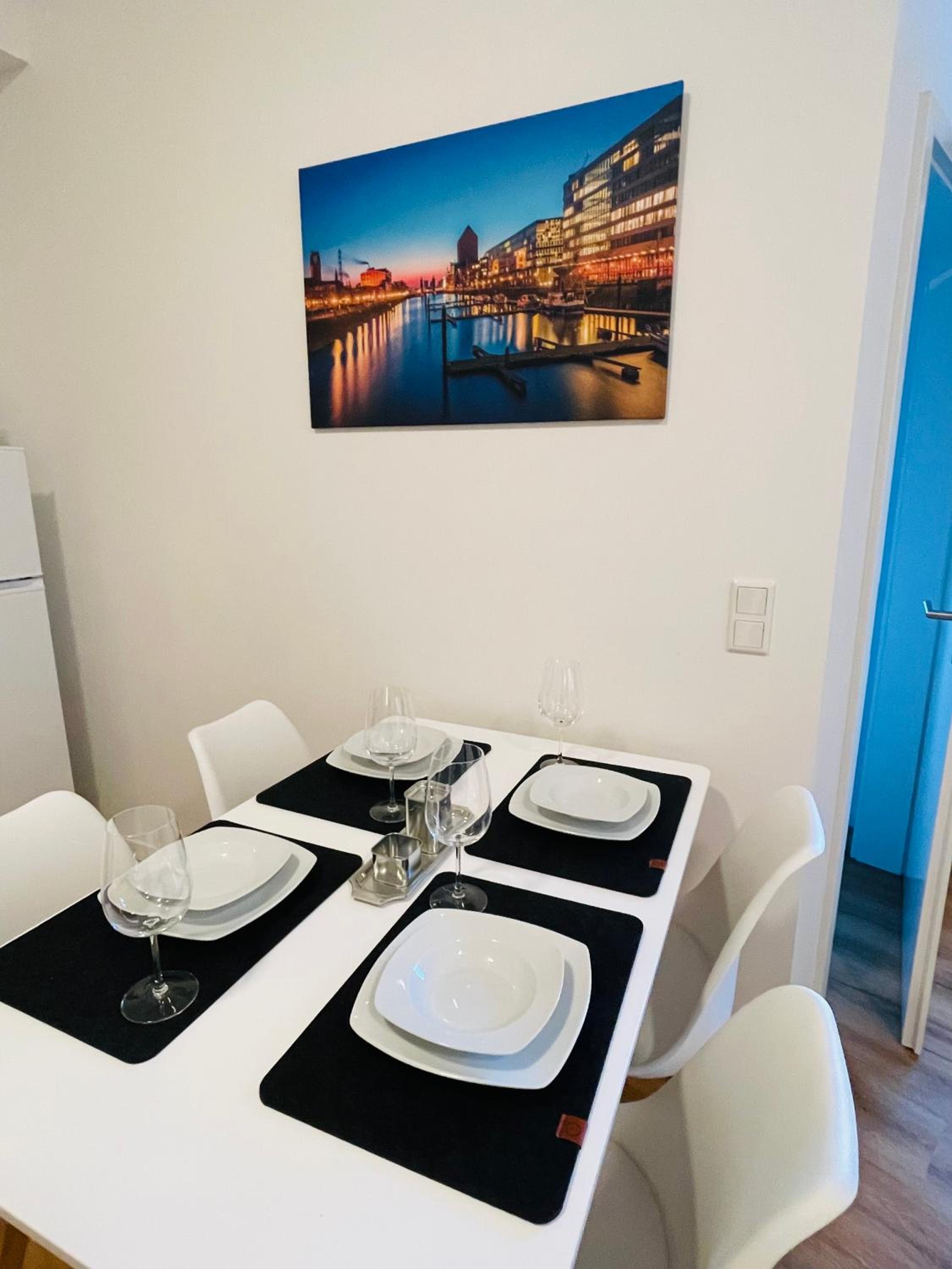 schönes Apartment - Netflix-Nespresso