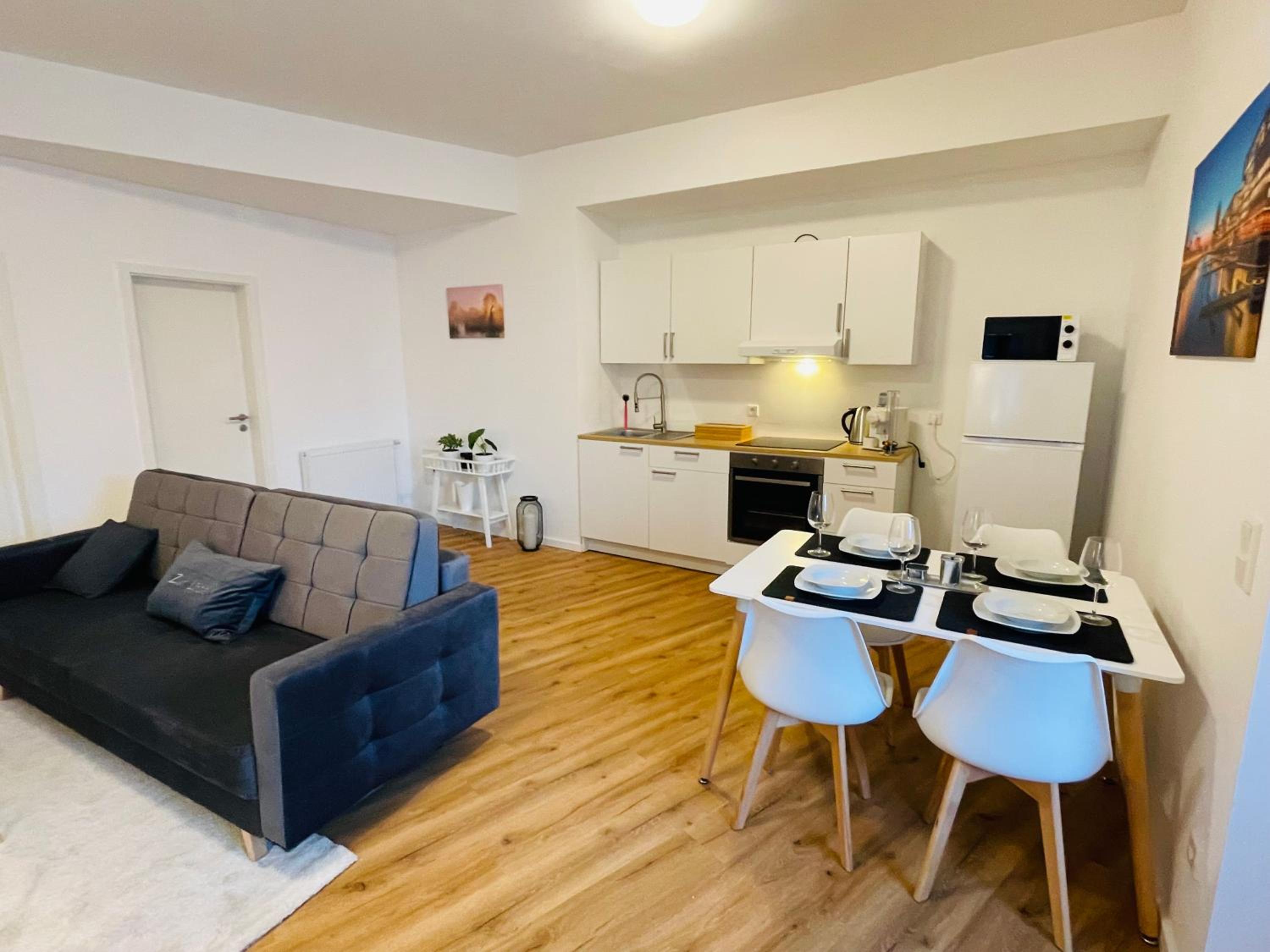 schönes Apartment - Netflix-Nespresso