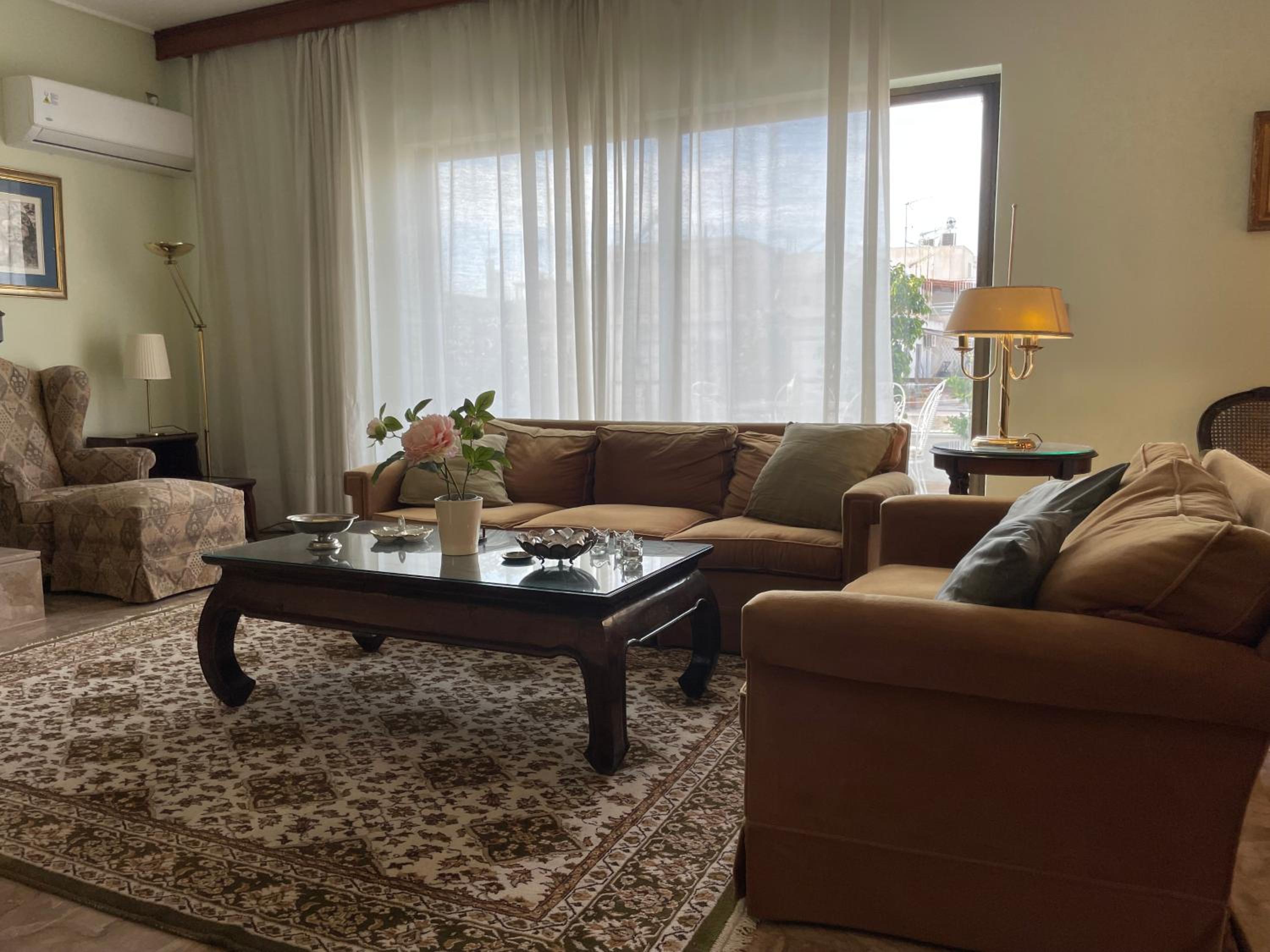 Athens Neos Kosmos penthouse, sea and city view