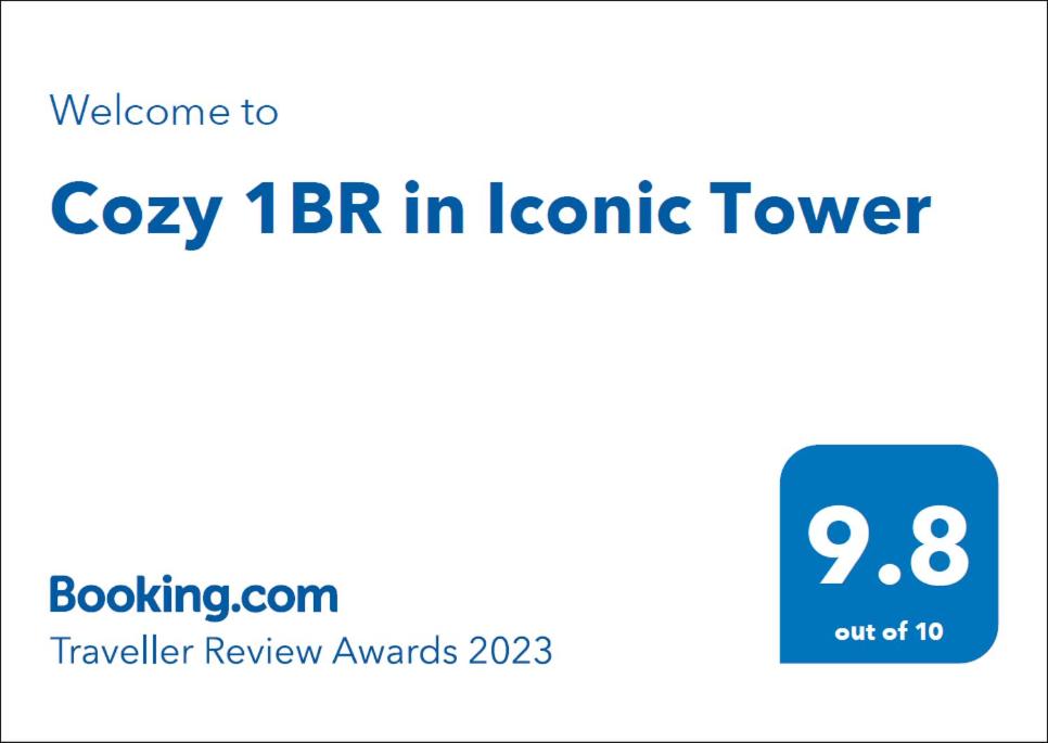 Cozy 1BR in Iconic Tower