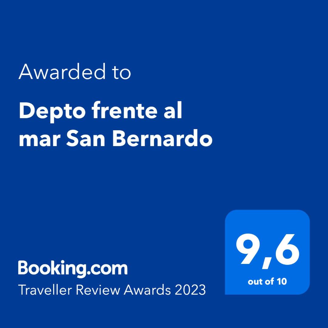 Depto frente al mar San Bernardo