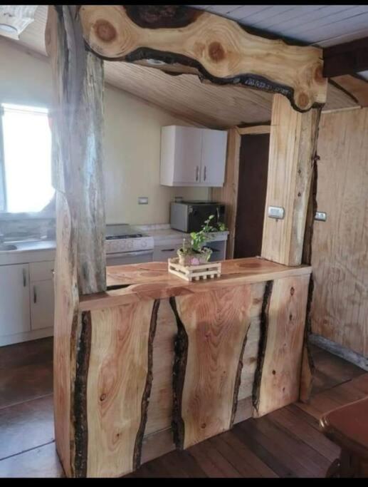 Cabaña con estacionamiento
